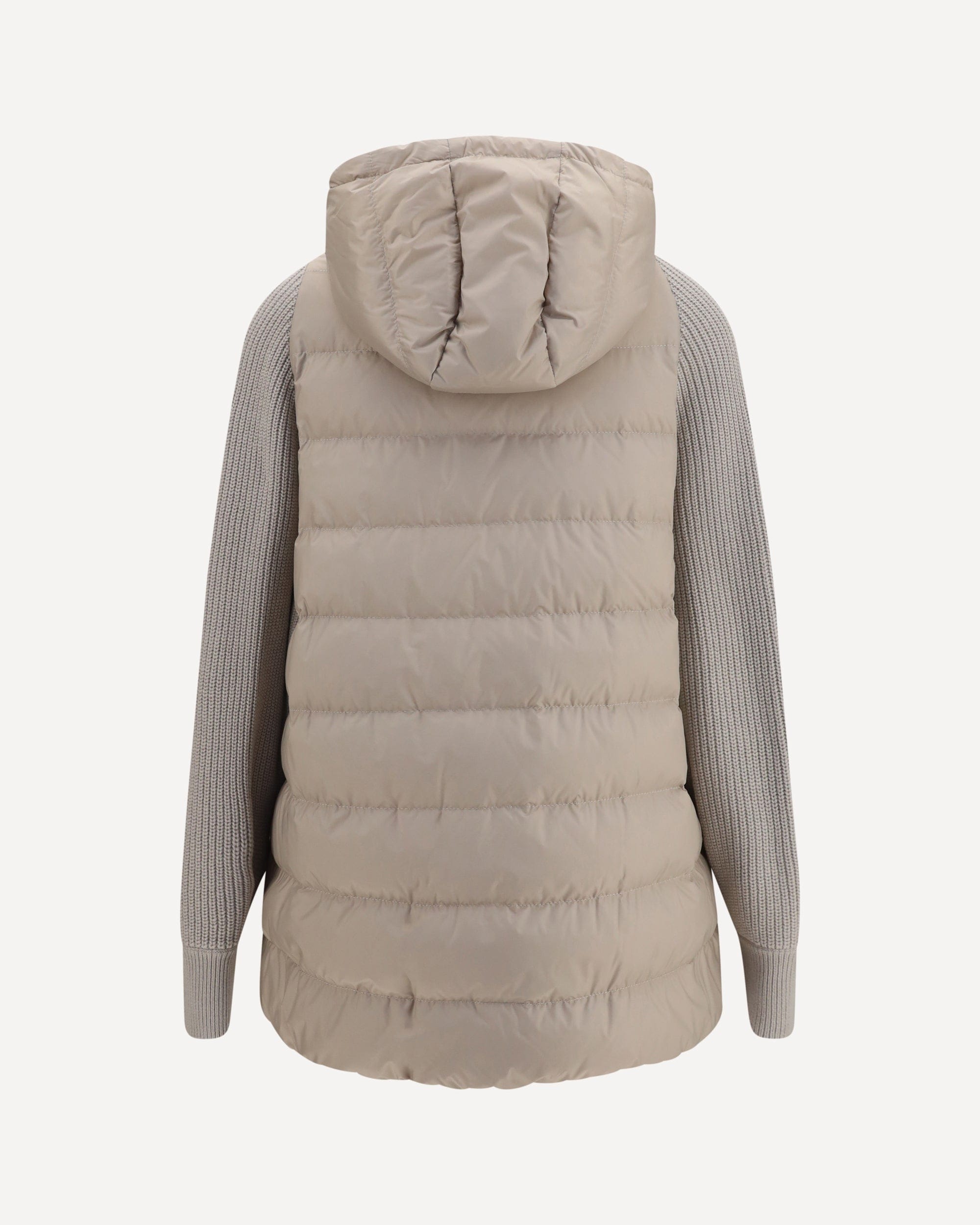 Brunello Cucinelli Brunello Cucinelli Long Monili Chain Puffer Jacket