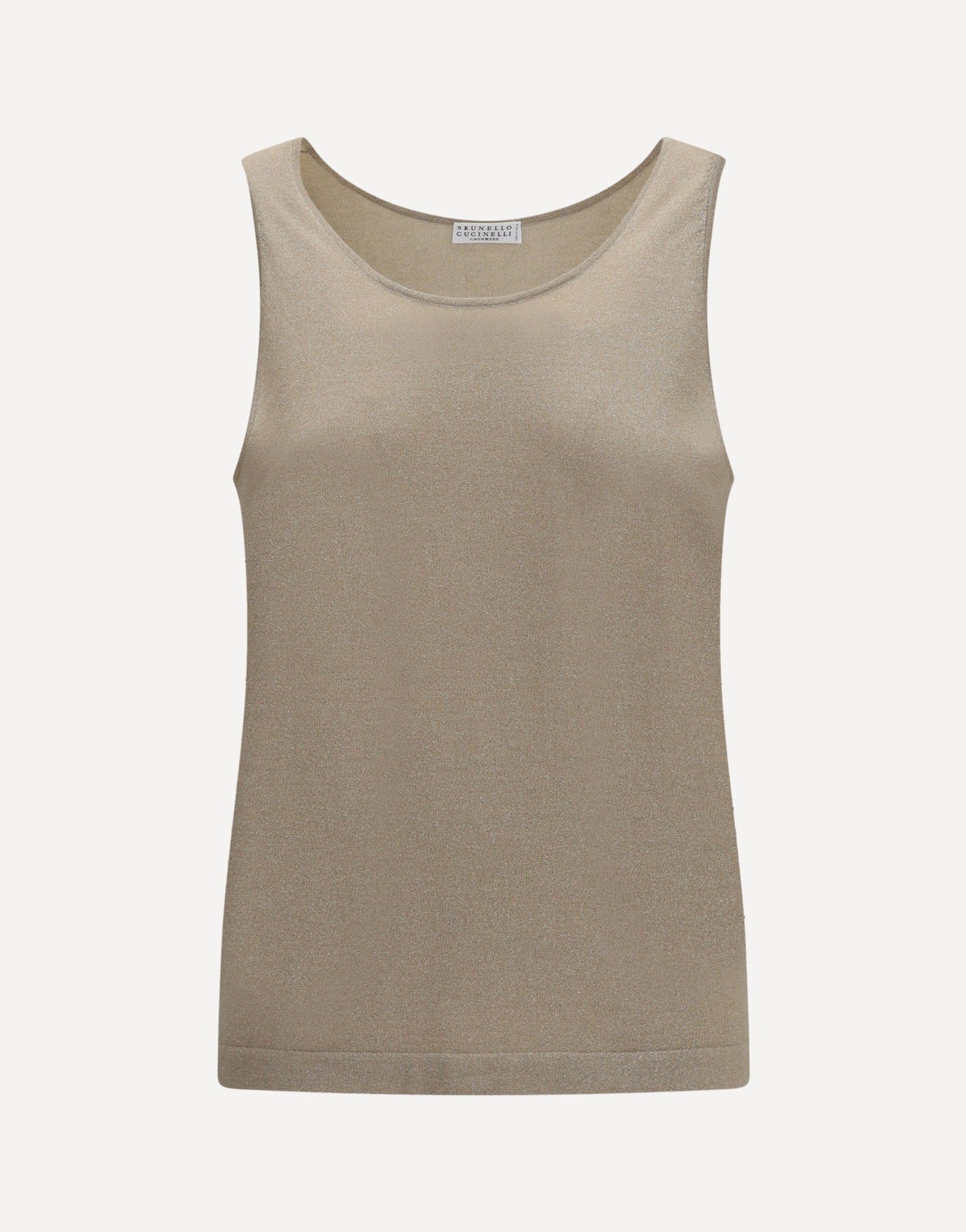 Brunello Cucinelli Brunello Cucinelli Luminous Knit Tank Top