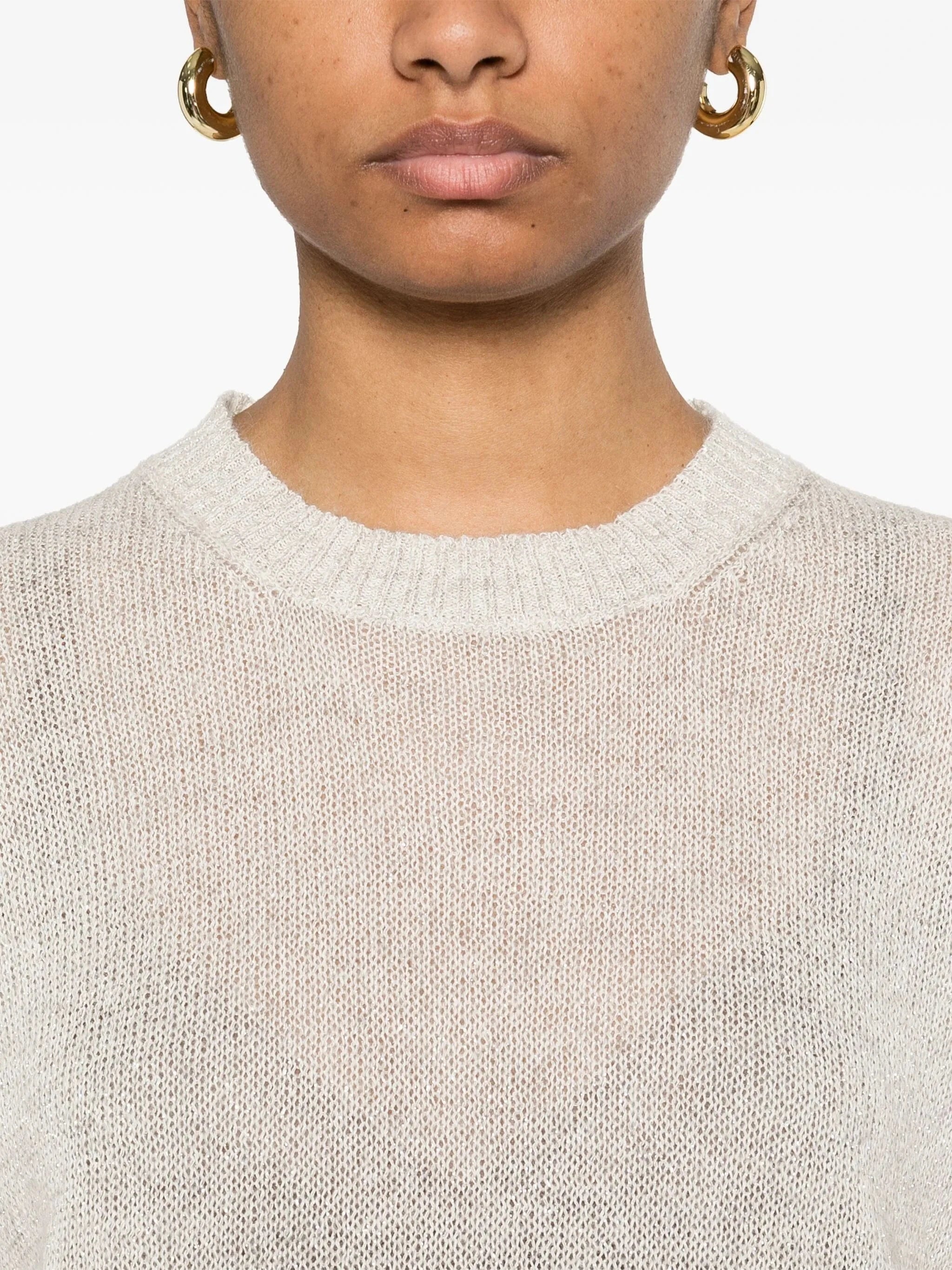 Brunello Cucinelli Lurex Sweater