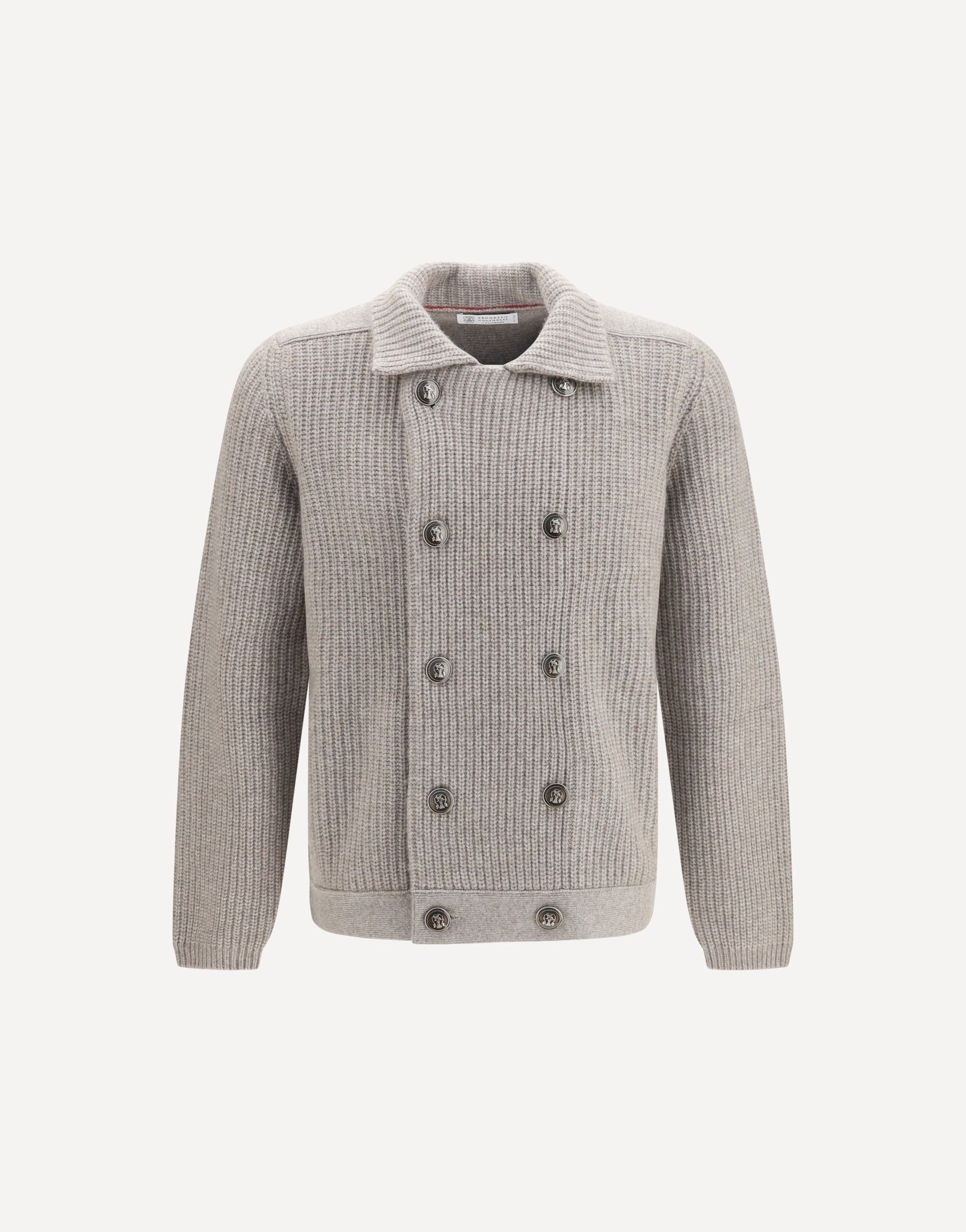 Brunello Cucinelli Marina 잉글리시 리브 캐시미어 카디건