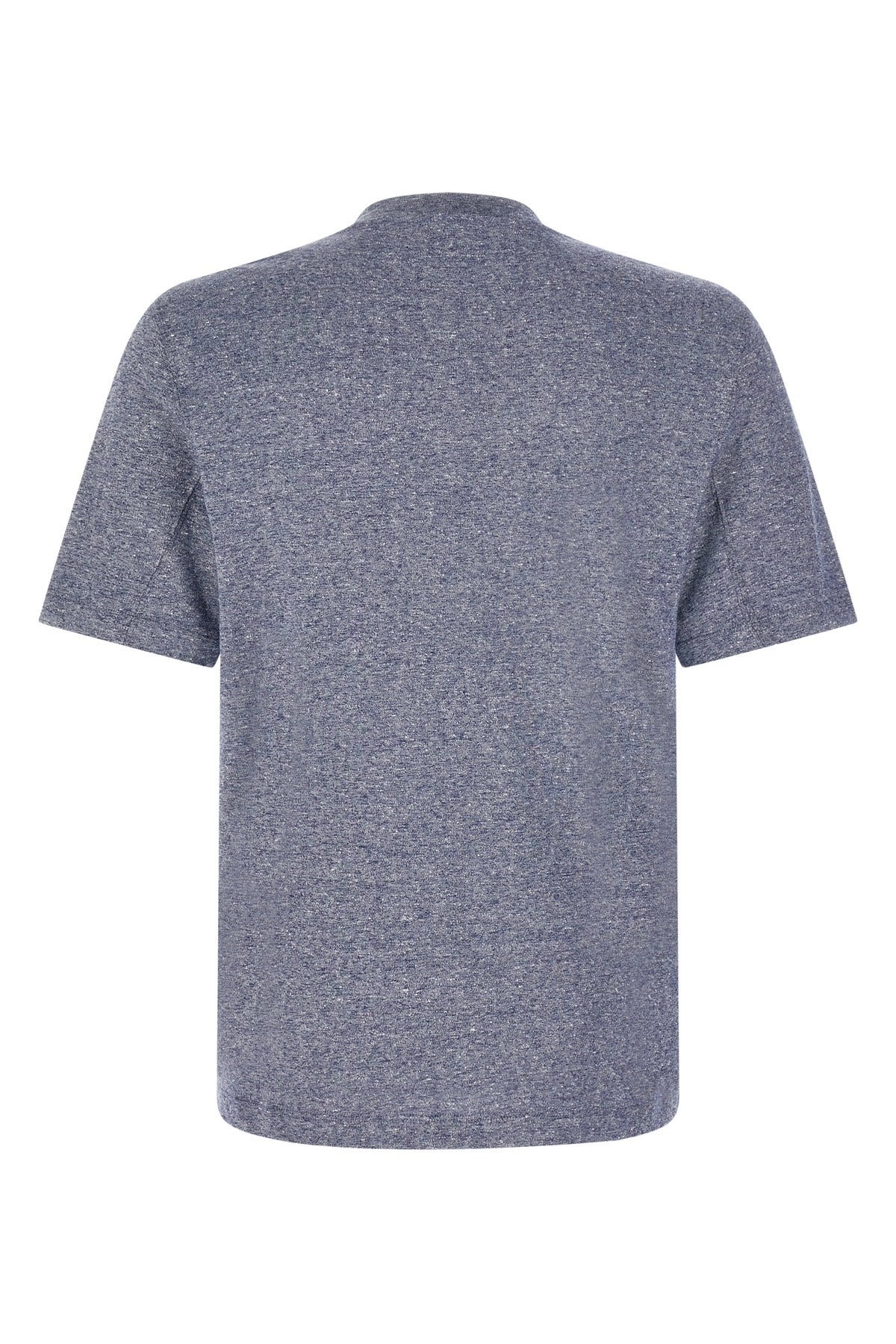 Brunello Cucinelli Mélange Linen Blend T-Shirt