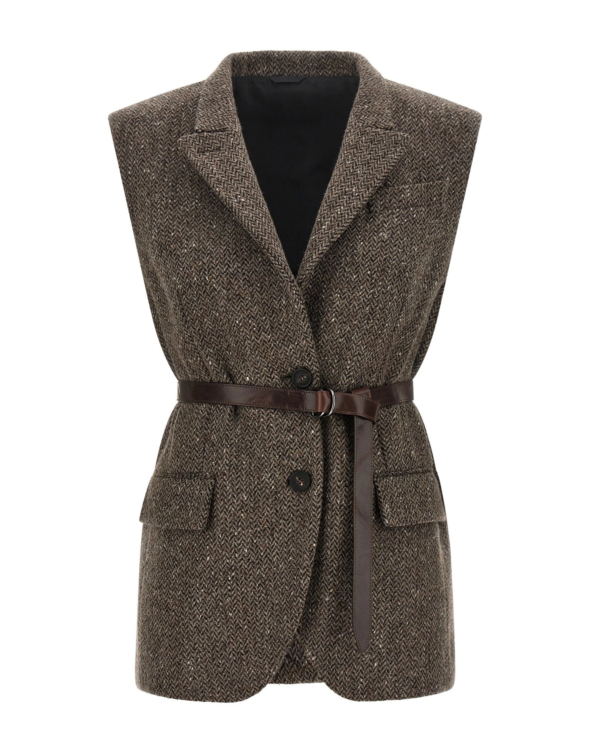Brunello Cucinelli Mélange Wool Vest