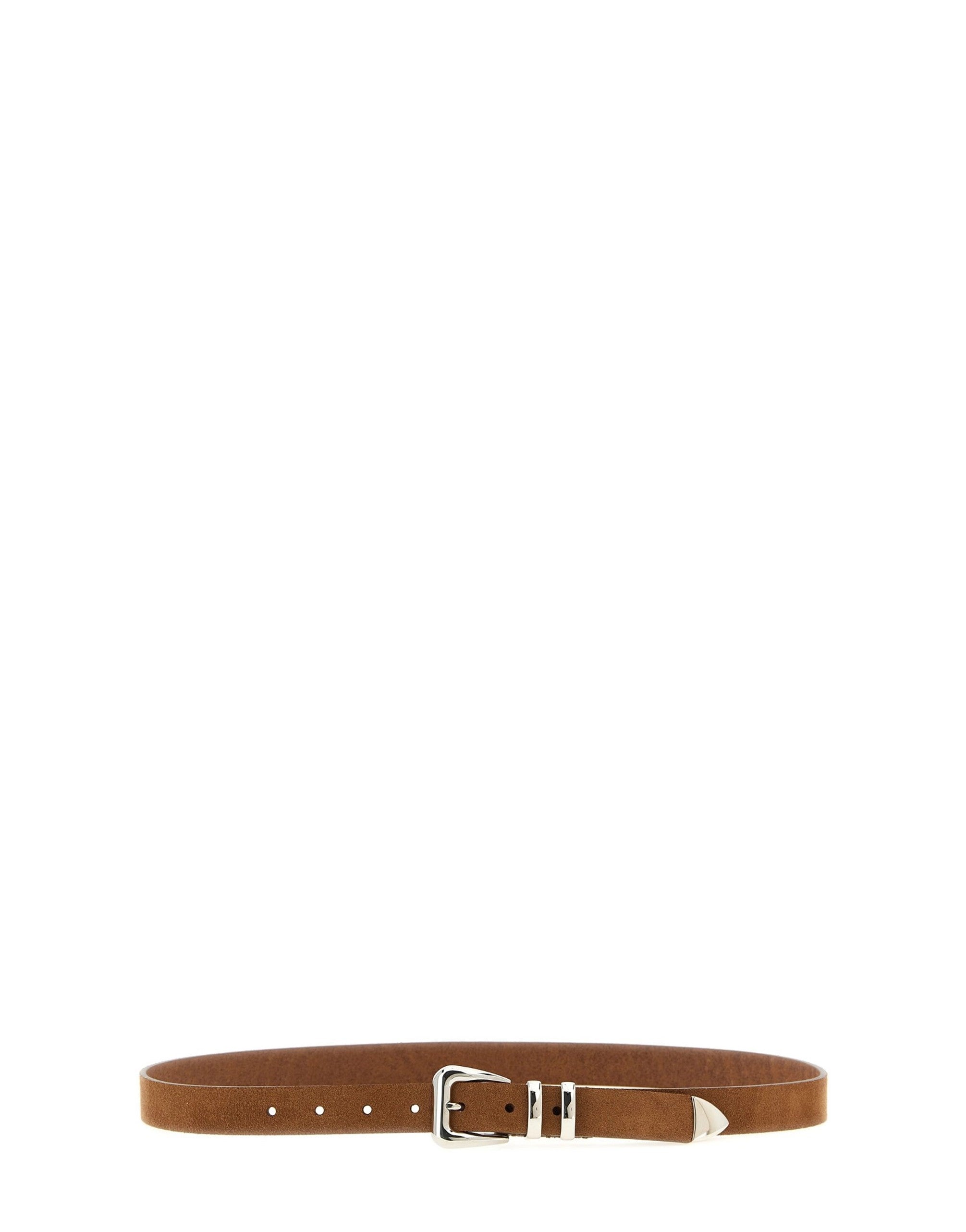 Brunello Cucinelli Metal Toe Cap Belt