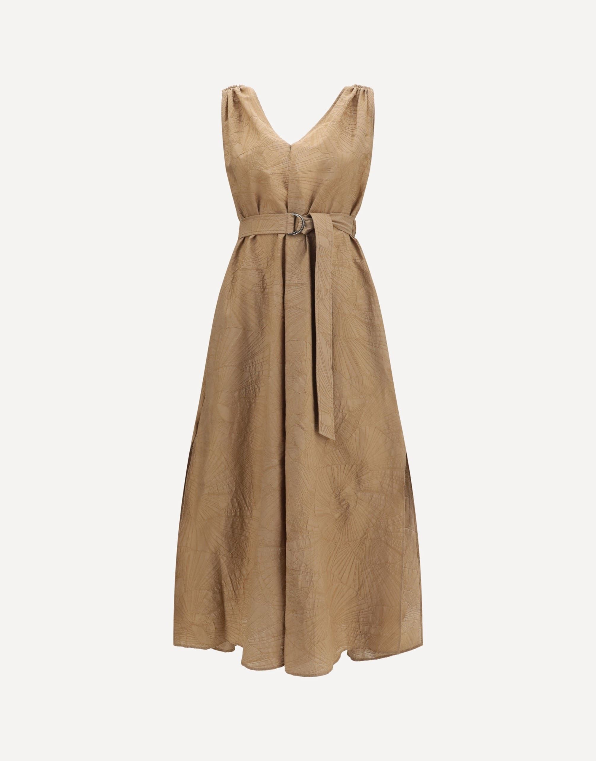 Brunello Cucinelli Brunello Cucinelli Midi Dress With Floral Motif
