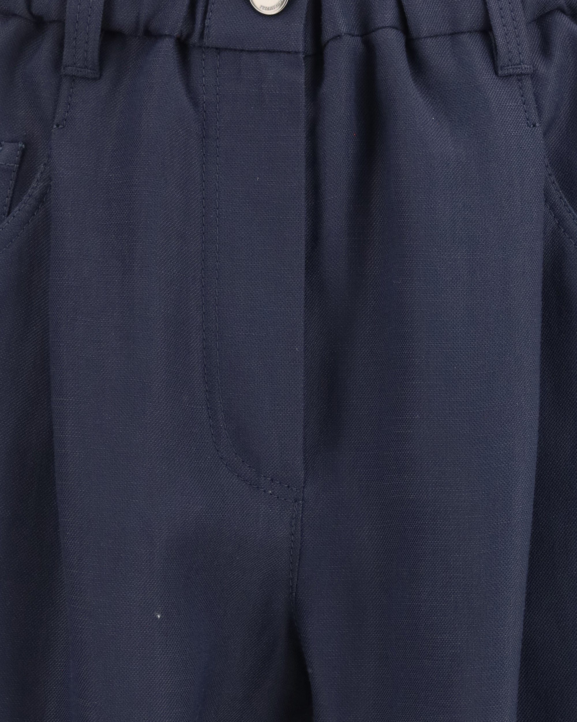 Brunello Cucinelli Mixed Linen Pants
