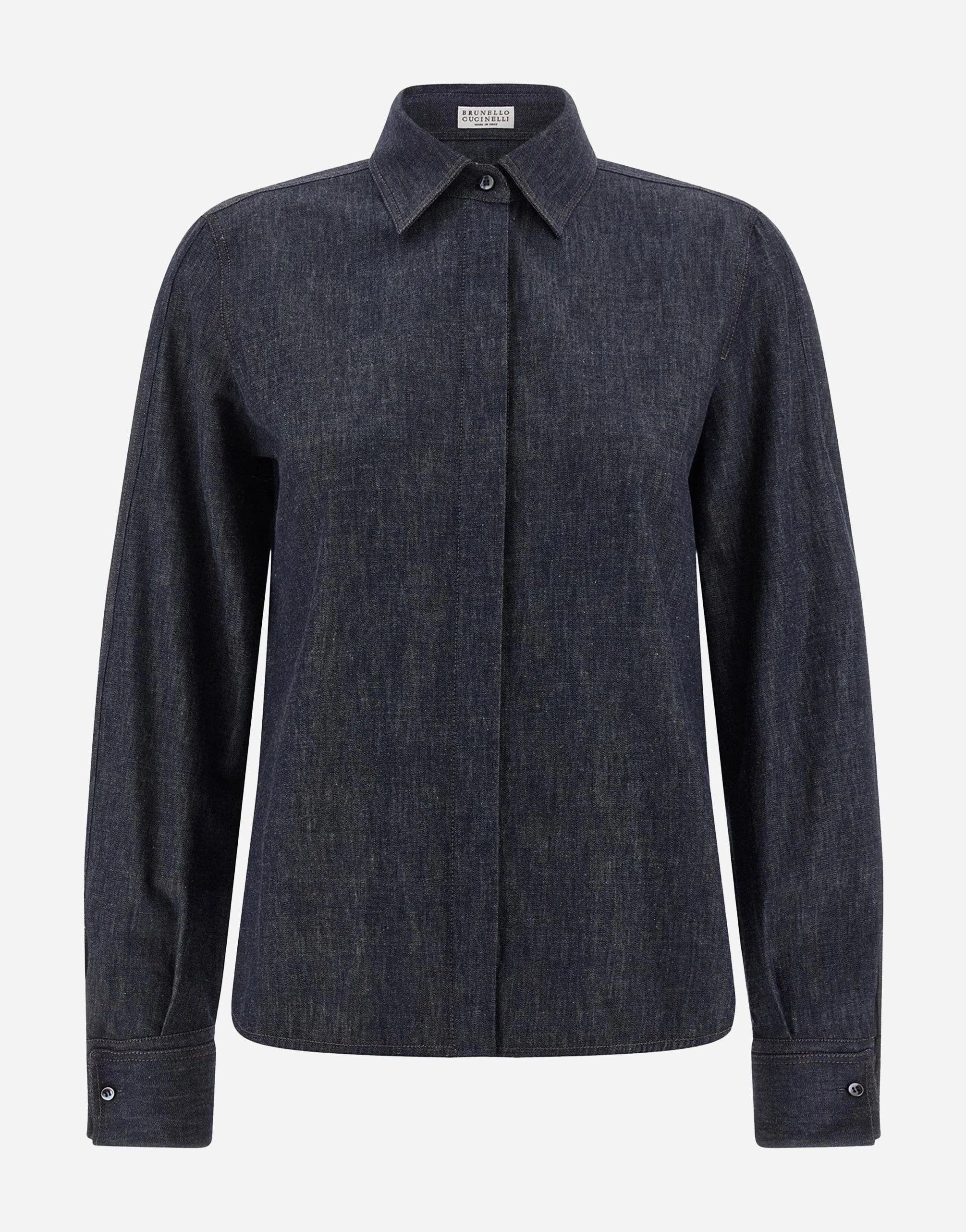 Brunello Cucinelli Monile Denim Shirt