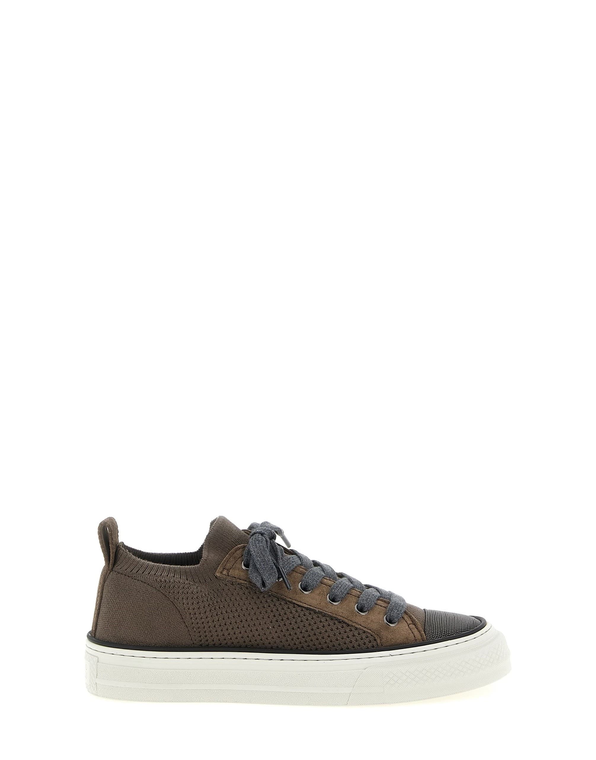 Brunello Cucinelli Brunello Cucinelli Monile Knit Sneakers