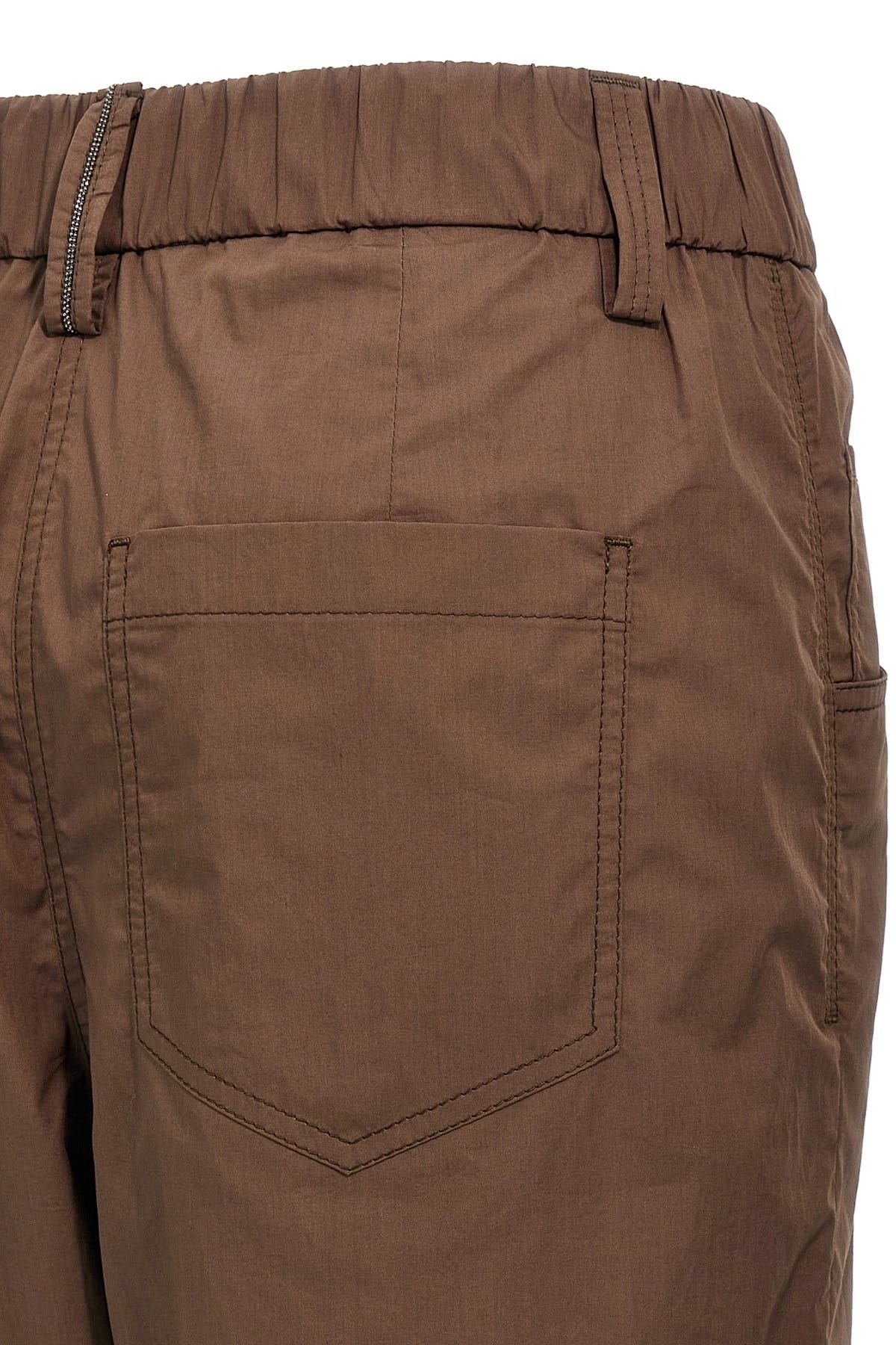 Brunello Cucinelli Brunello Cucinelli Monile Poplin Pants