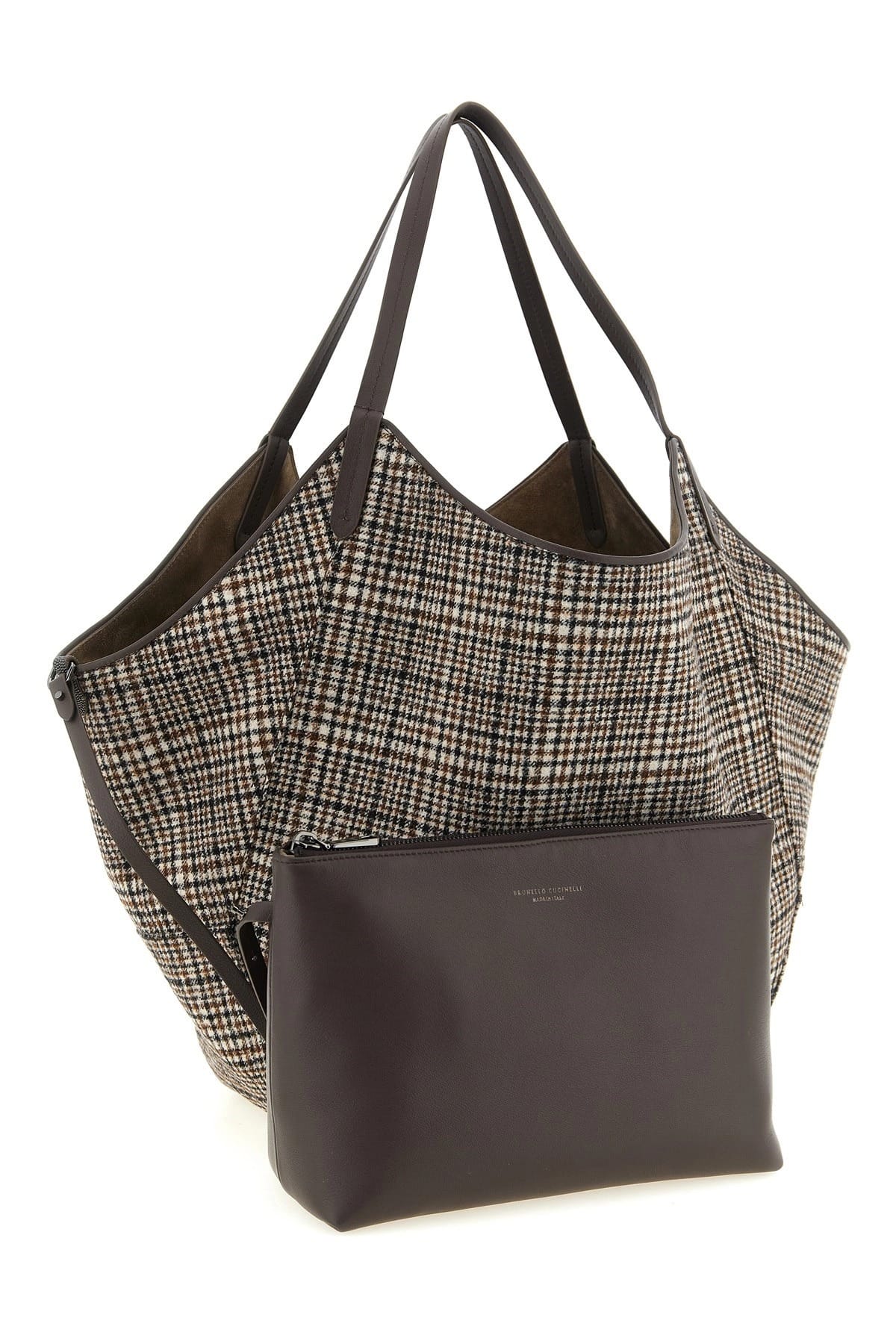 Brunello Cucinelli Brunello Cucinelli Monile Reversible Shopping Bag