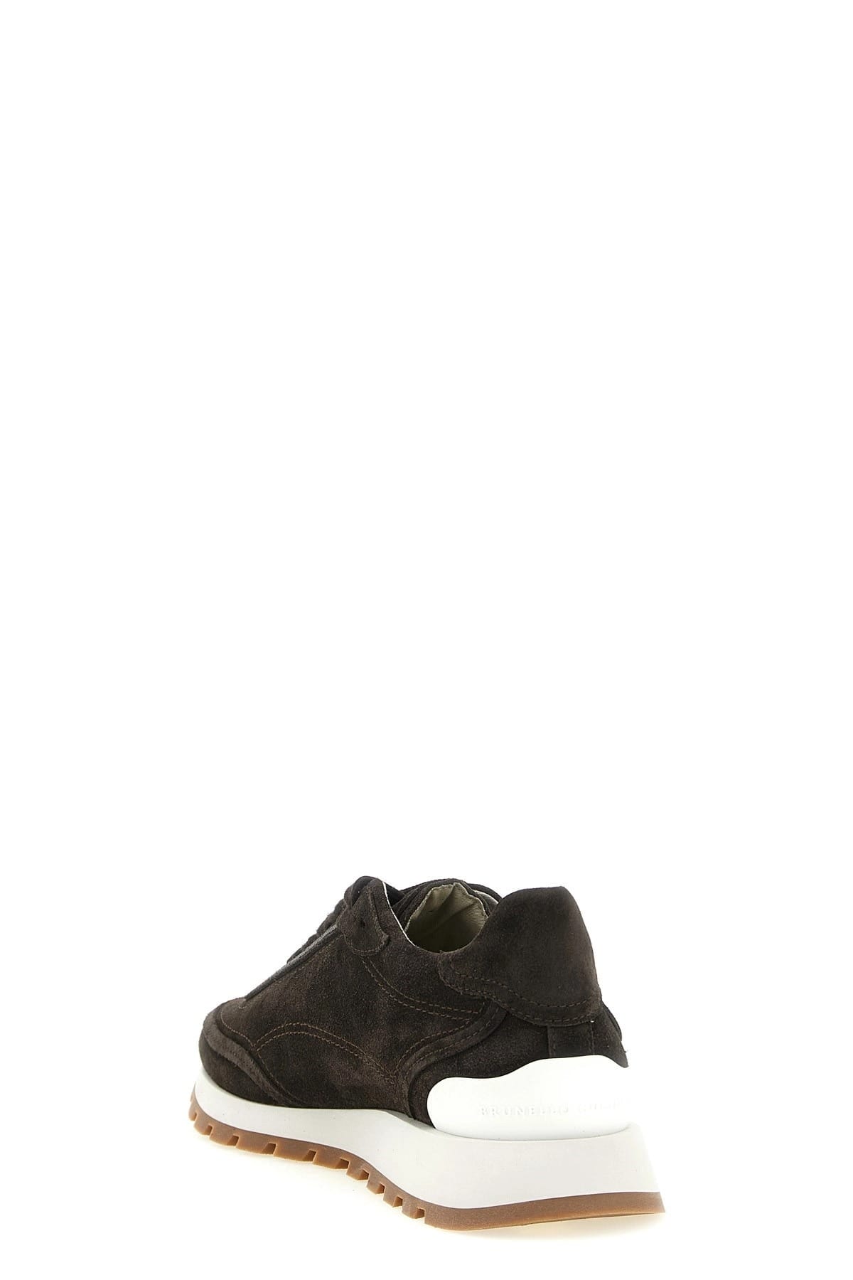 Brunello Cucinelli Brunello Cucinelli Monile Suede Sneakers
