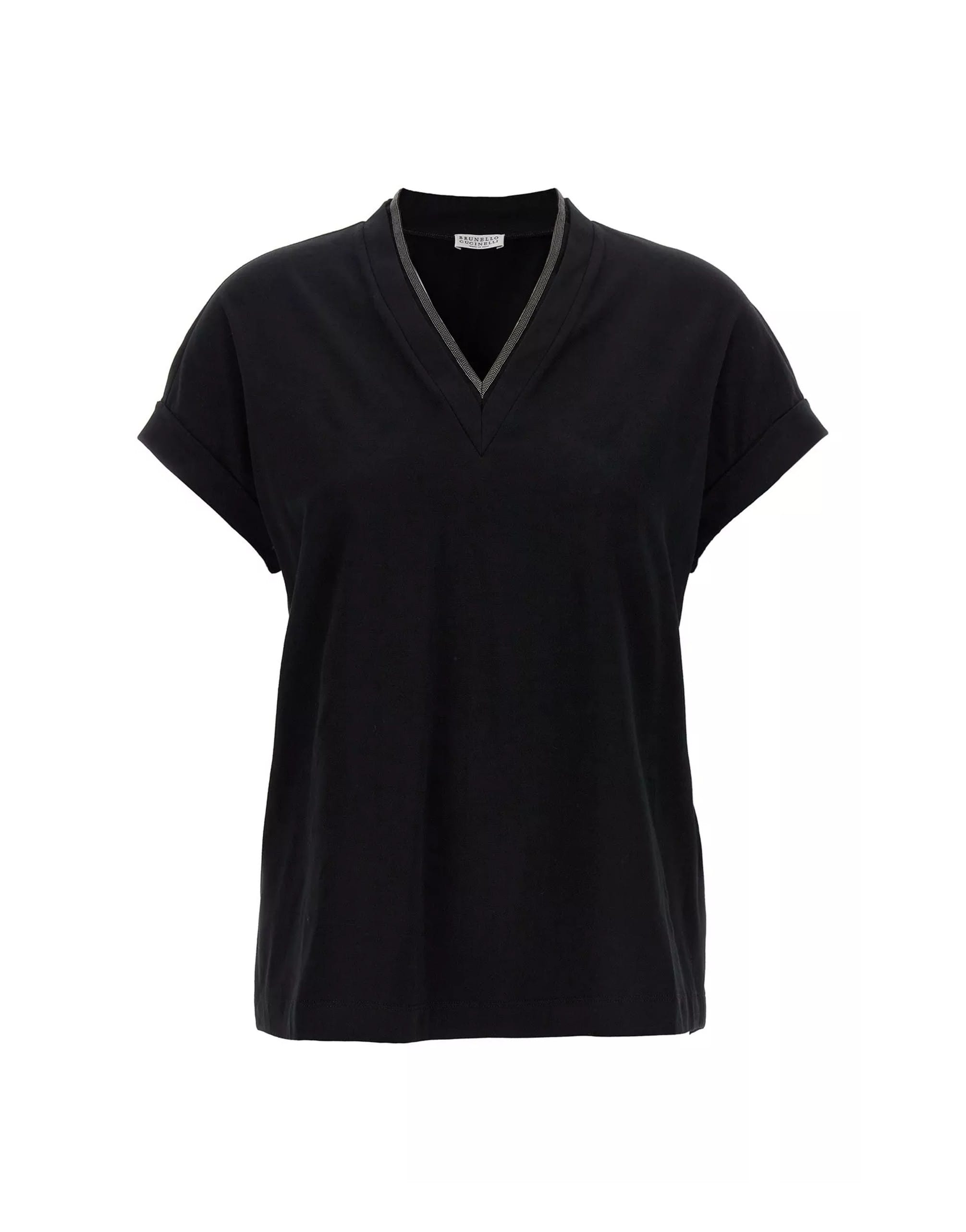 Brunello Cucinelli Brunello Cucinelli Monile V-Neck T-Shirt