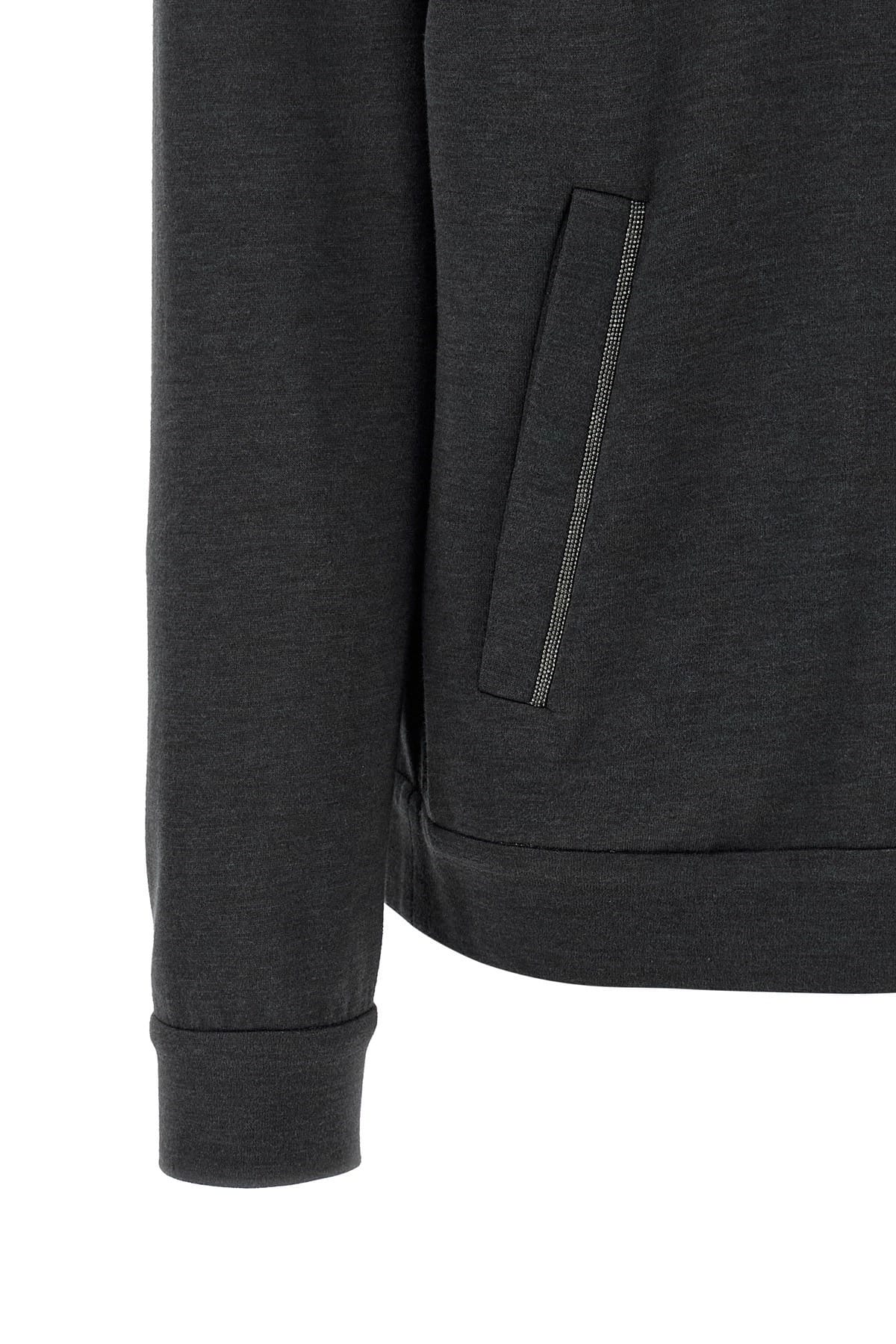 Brunello Cucinelli Brunello Cucinelli Monile Zip Hoodie