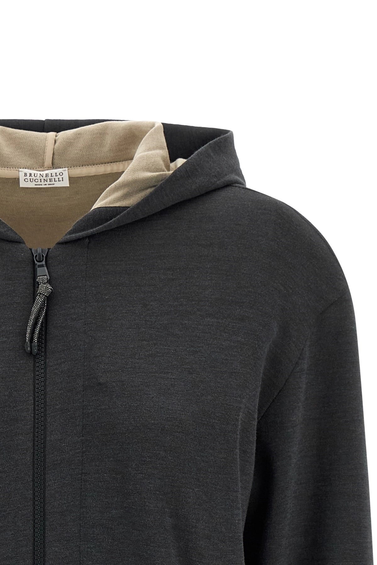 Brunello Cucinelli Brunello Cucinelli Monile Zip Hoodie