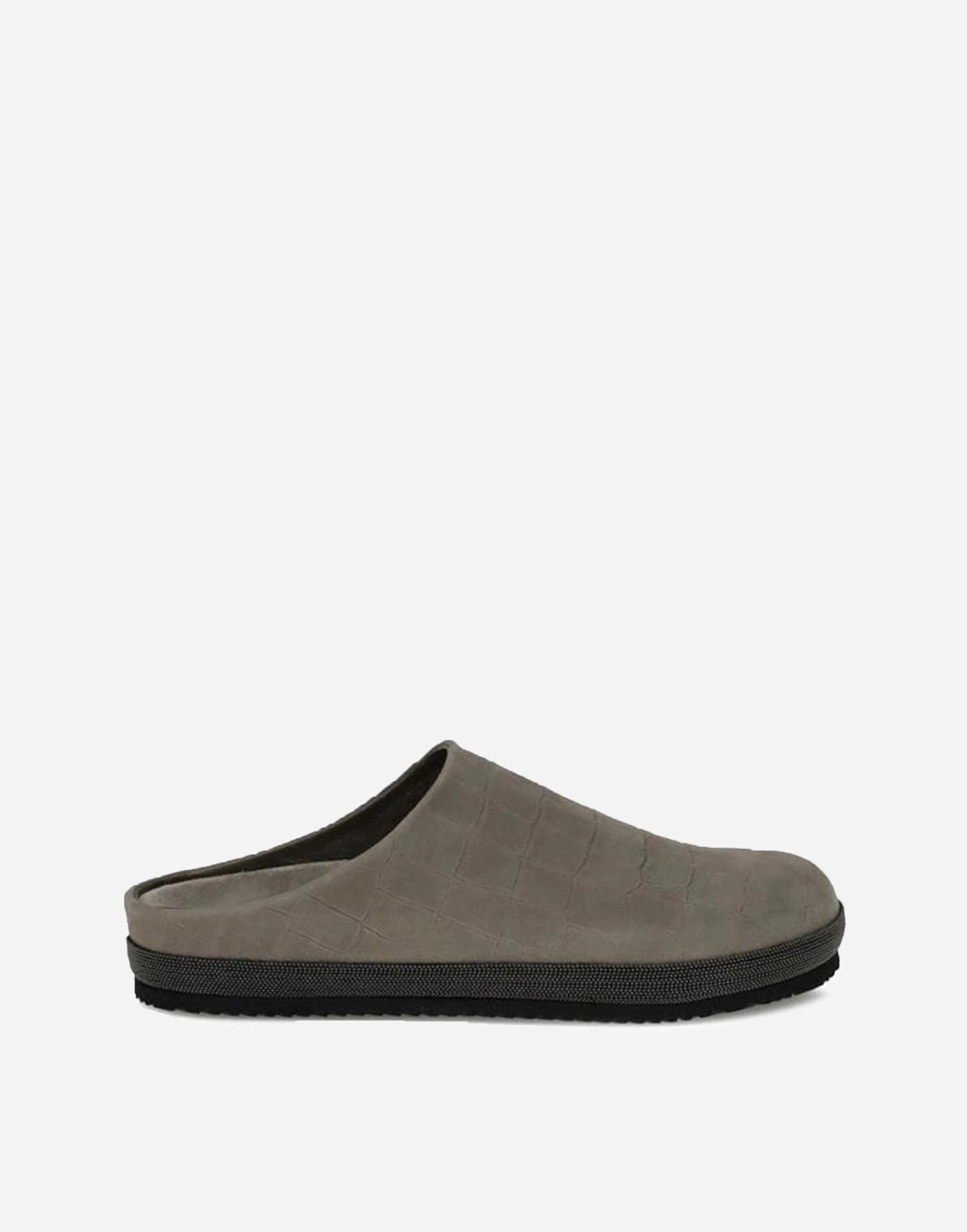 Brunello Cucinelli Monili Chain-Detail Flat Mules