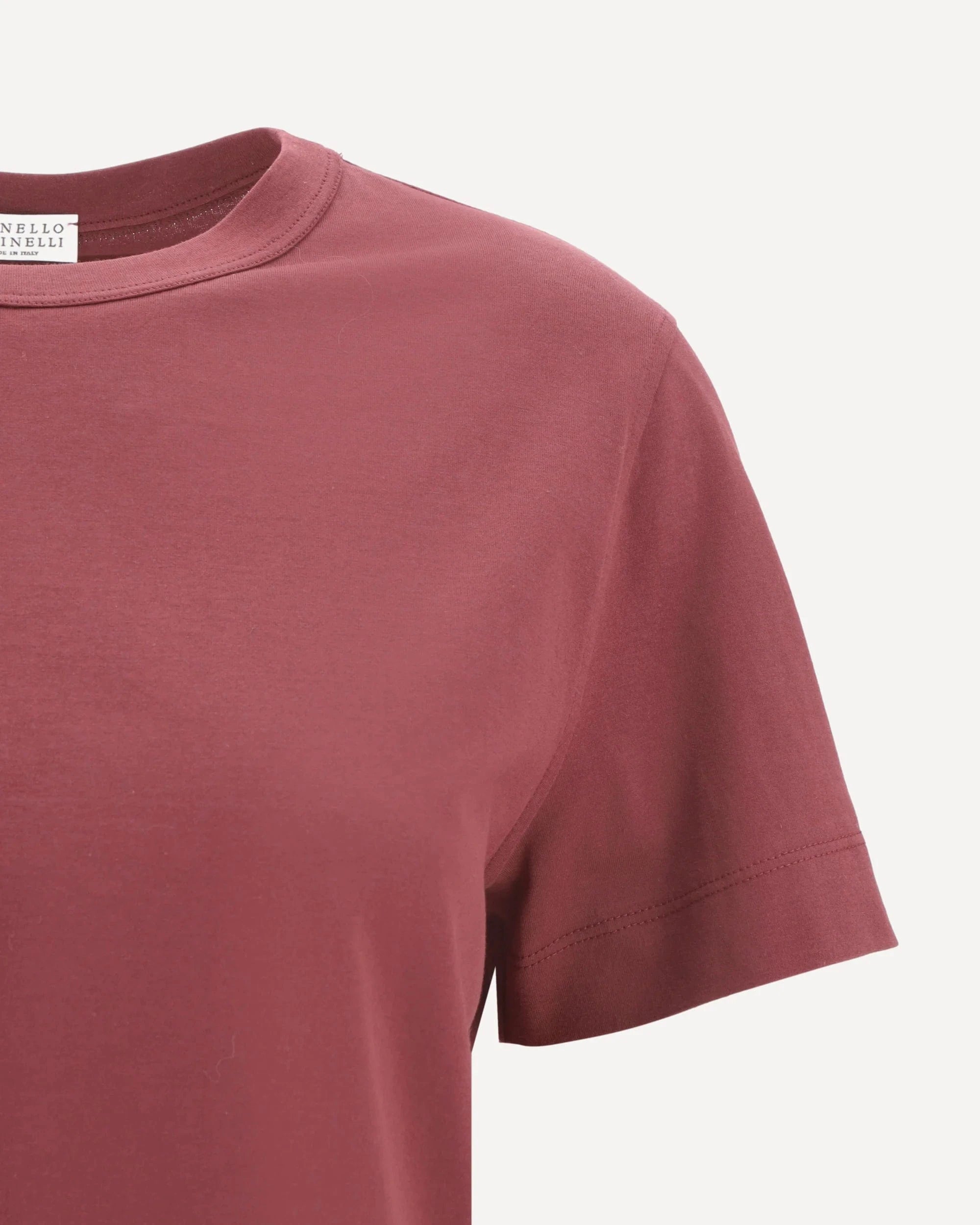 Brunello Cucinelli Monili Cotton Jersey T-Shirt