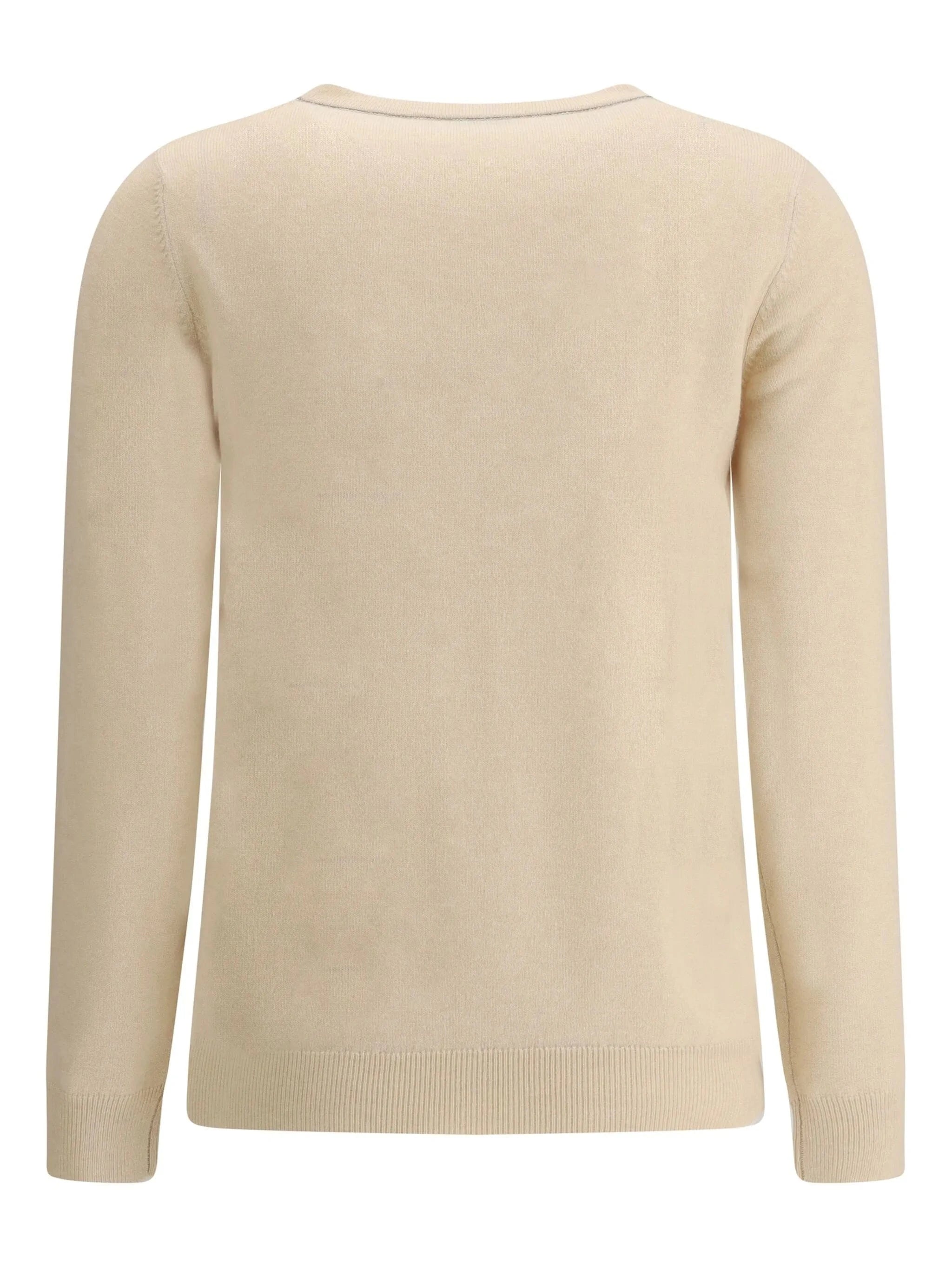 Brunello Cucinelli Monili-Embellished Cashmere Sweater