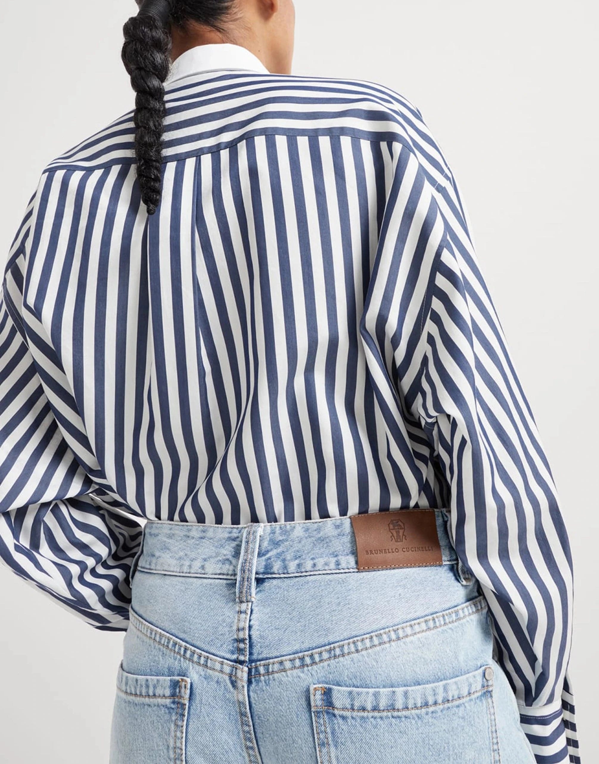 Brunello Cucinelli Monili-Embellished Contemporary Jeans