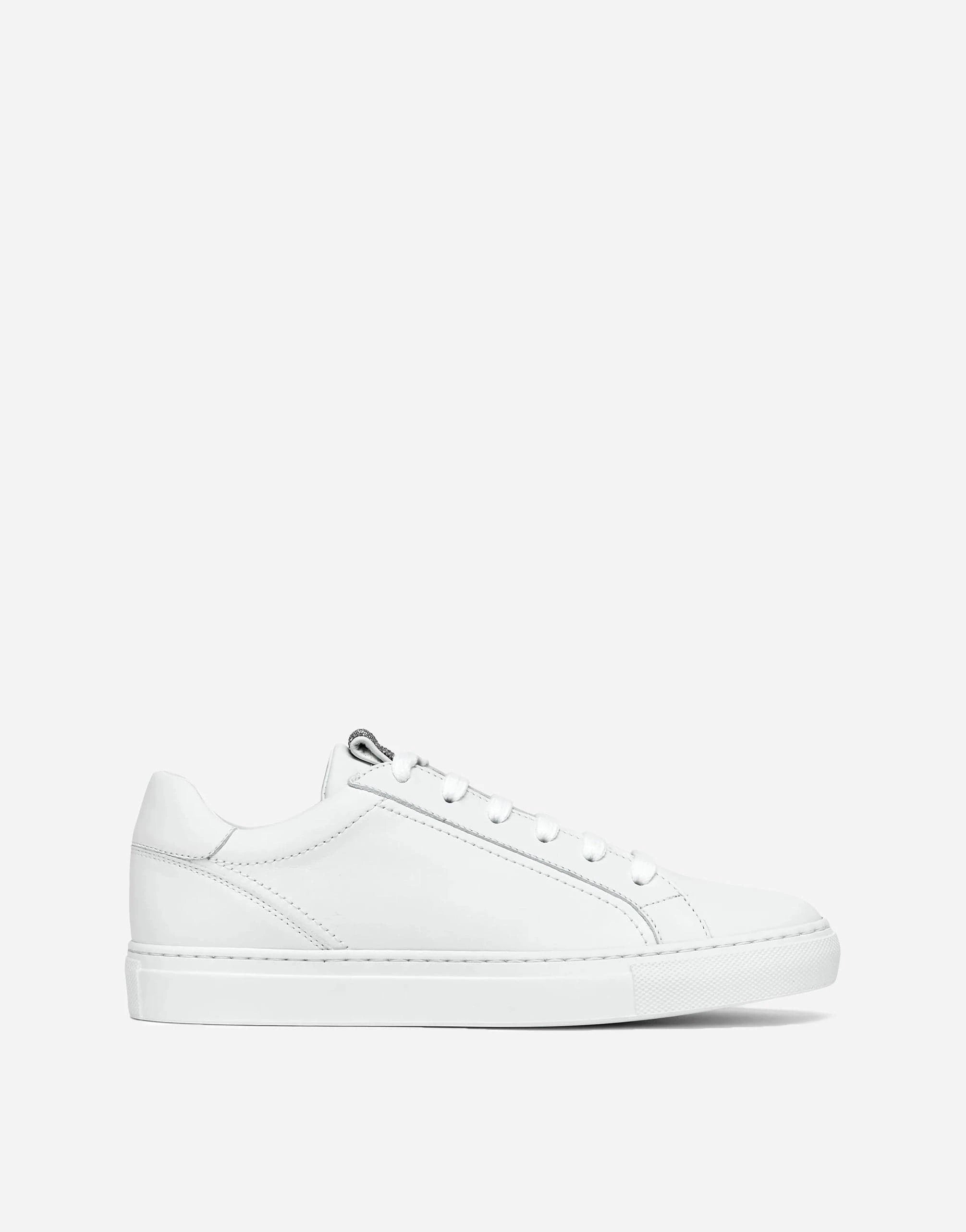 Brunello Cucinelli Monili-Embellished Matte Sneakers
