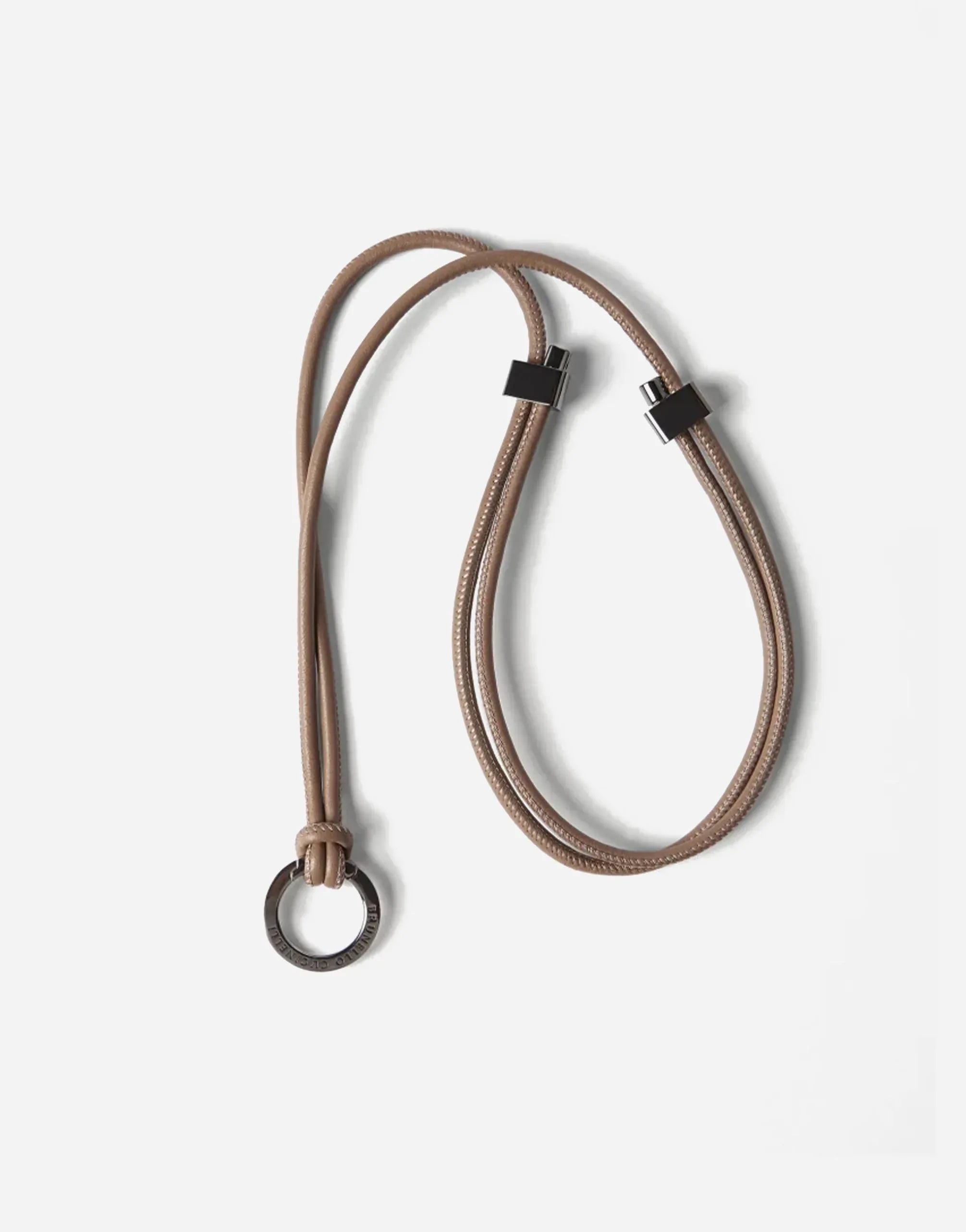 Brunello Cucinelli Monili Leather Glasses Cord