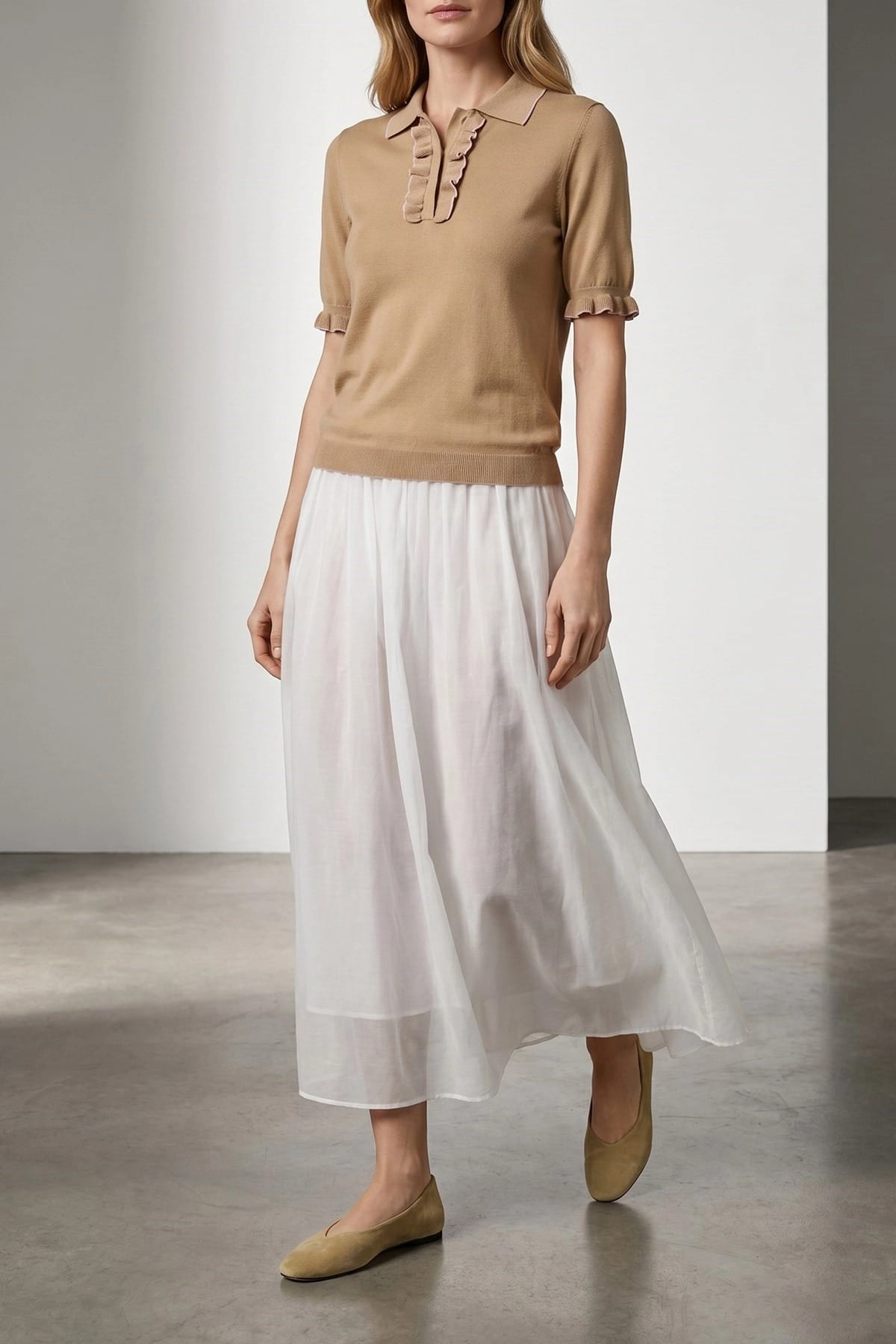 Brunello Cucinelli Multi-Layer Skirt - alternate view