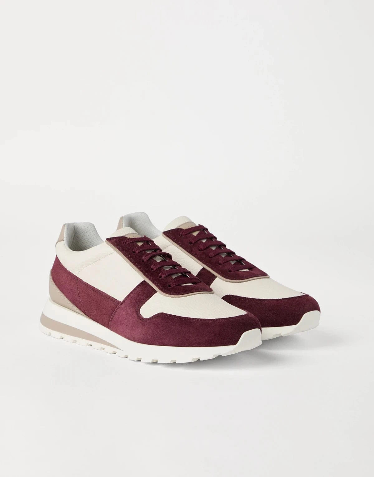 Brunello Cucinelli Multicolor Suede Sneakers