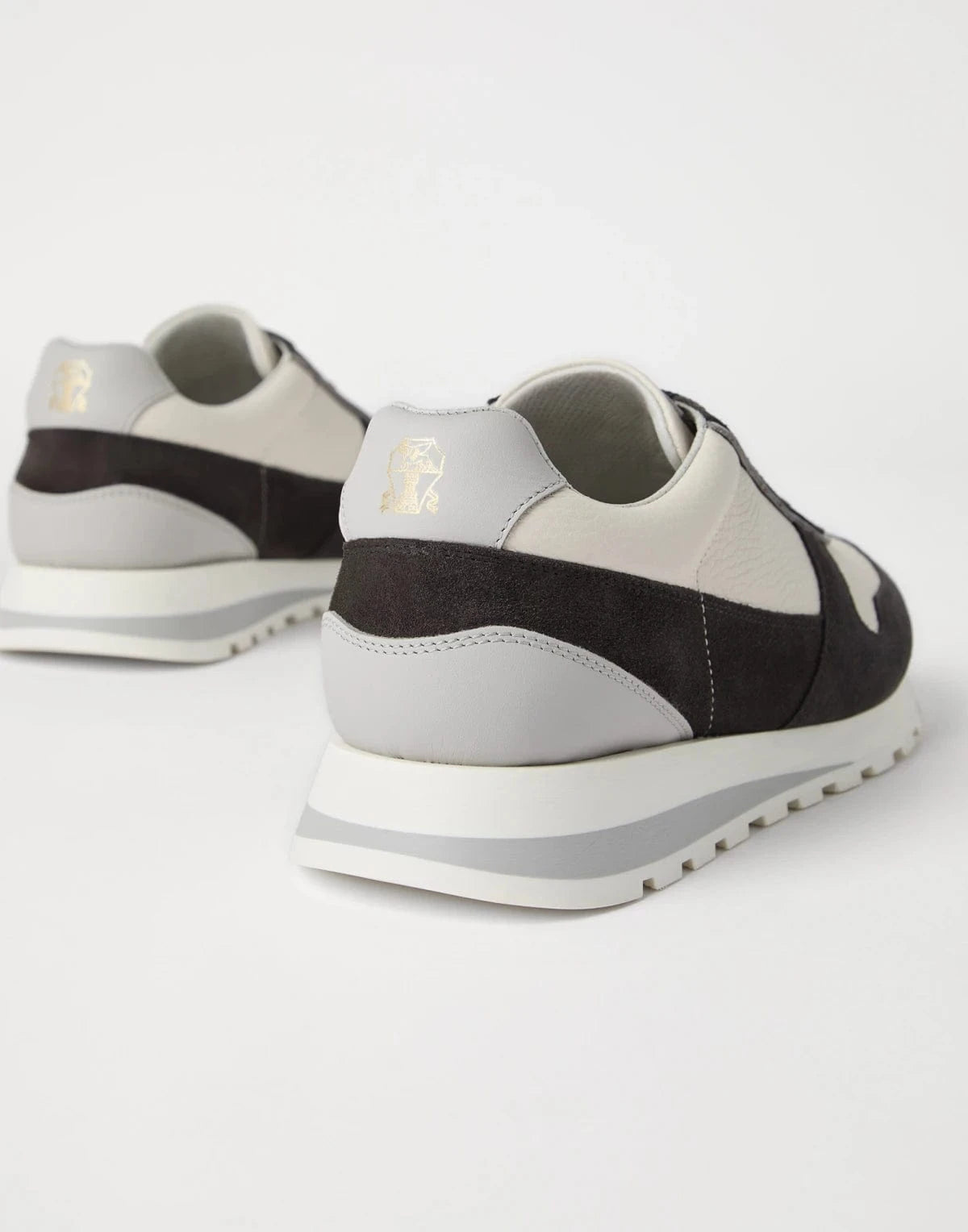 Brunello Cucinelli Multicolor Washed Suede Sneakers