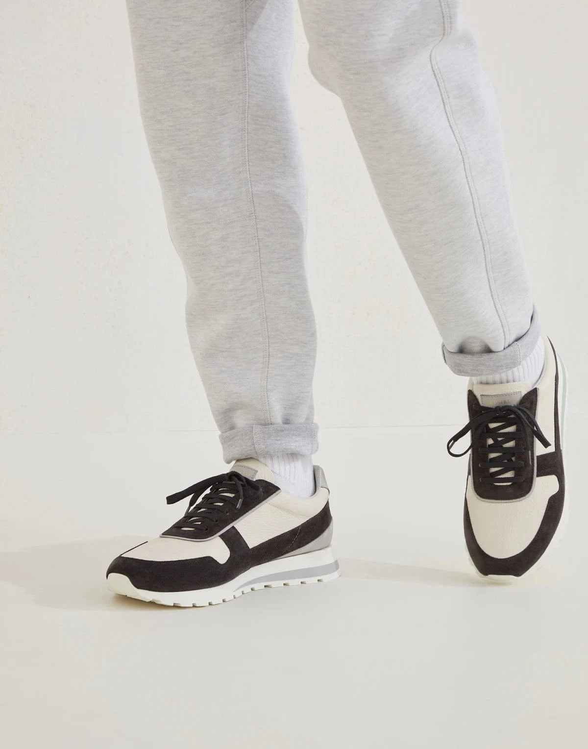 Brunello Cucinelli Multicolor Washed Suede Sneakers