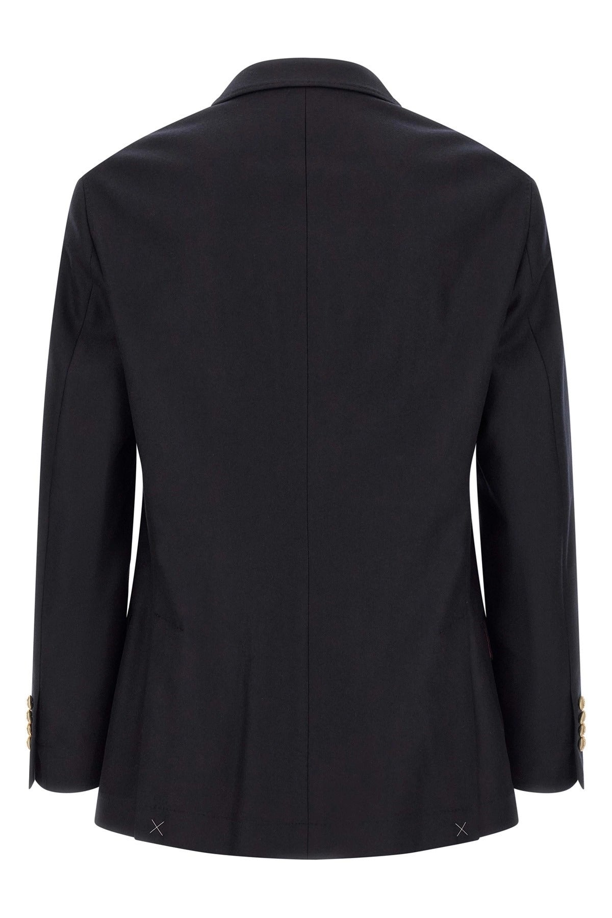 Brunello Cucinelli Navy Double-Breasted Blazer - alternate view