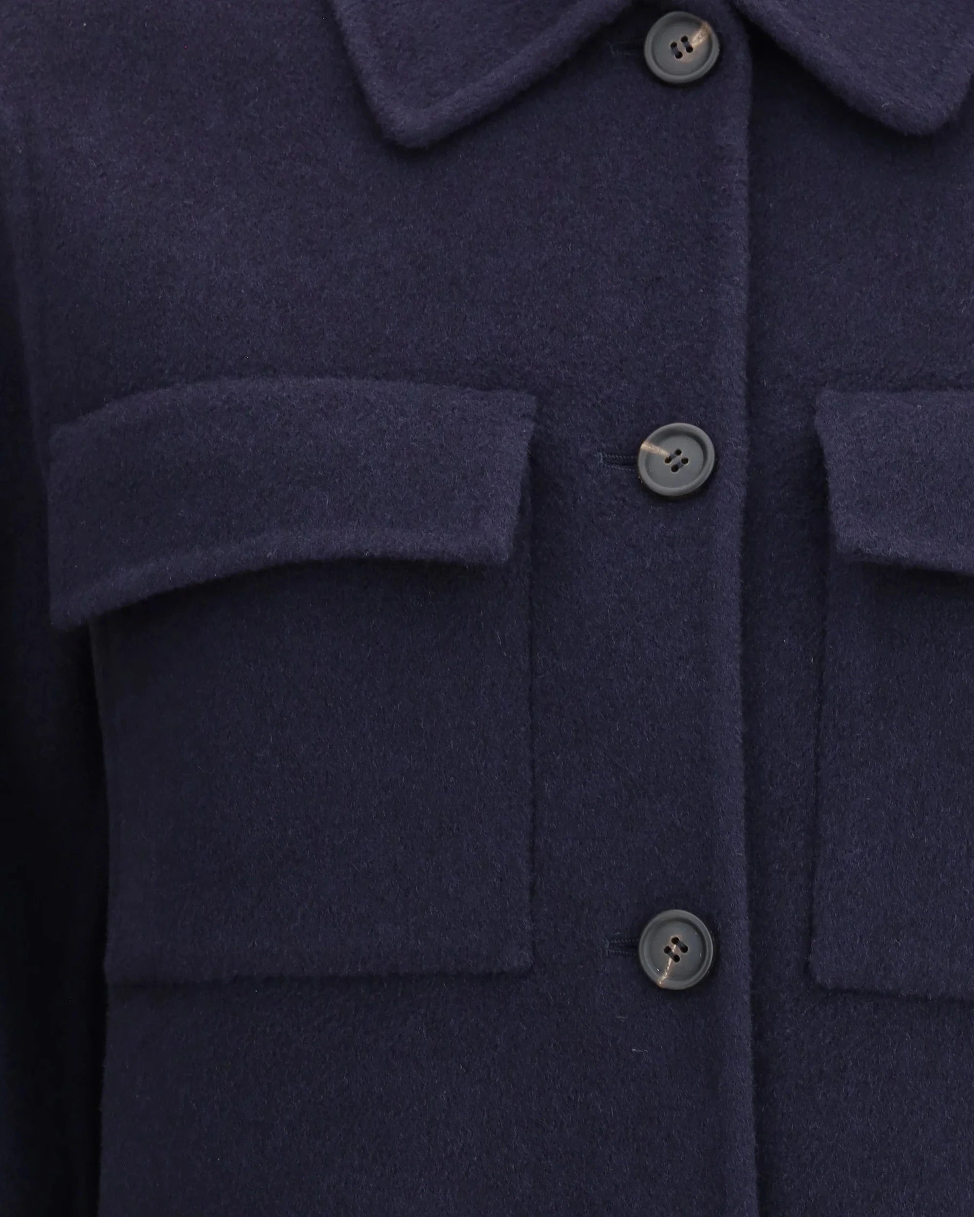 Brunello Cucinelli Navy Wool Jacket