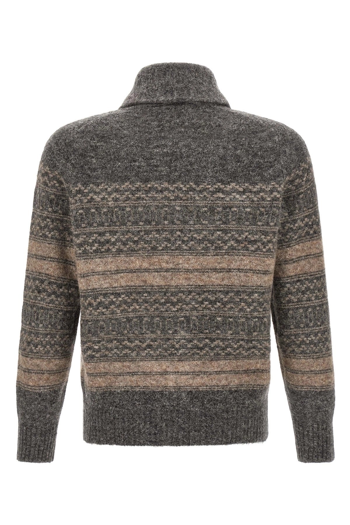 Brunello Cucinelli nordischer Jacquard-Cardigan