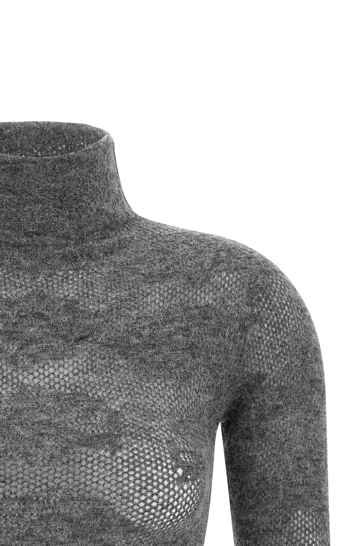 Brunello Cucinelli Brunello Cucinelli Openwork Turtle-Neck Sweater