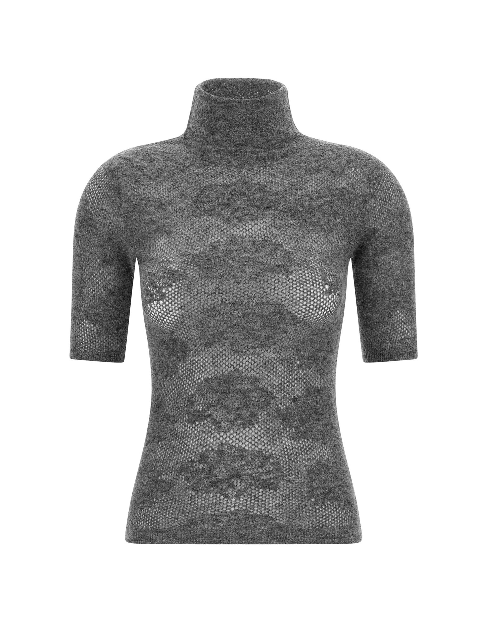 Brunello Cucinelli Brunello Cucinelli Openwork Turtle-Neck Sweater