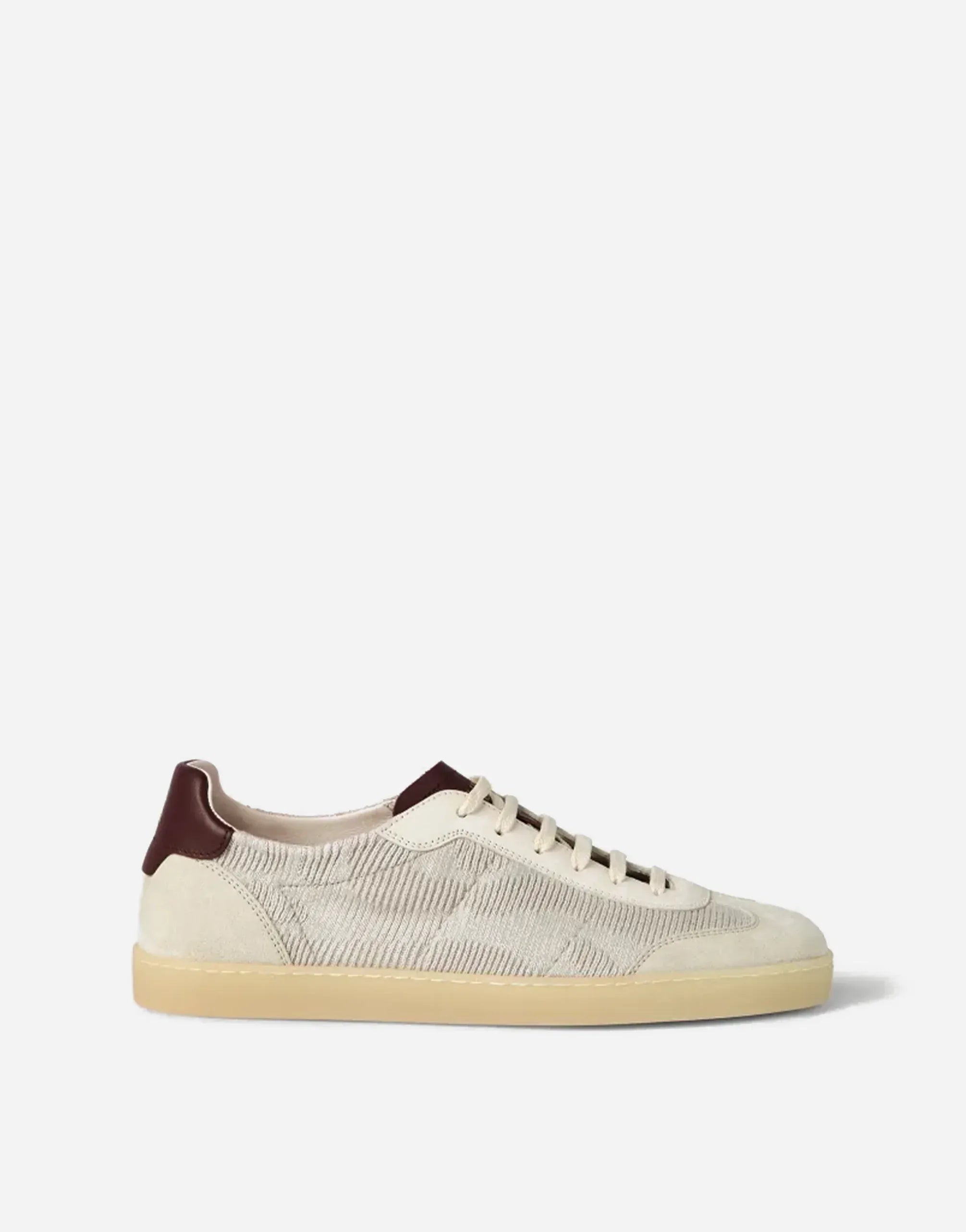 Brunello Cucinelli Panama Cotton Knit Sneakers