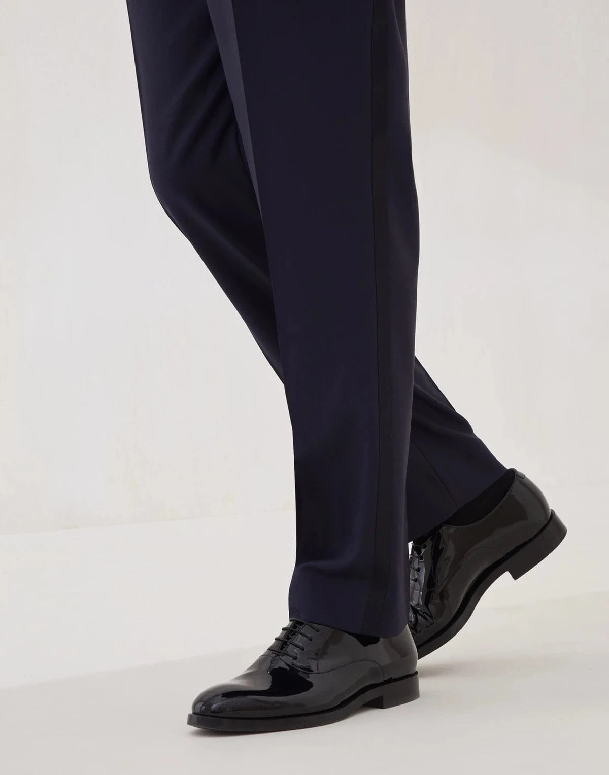 Brunello Cucinelli Patent Leather Oxford Shoes