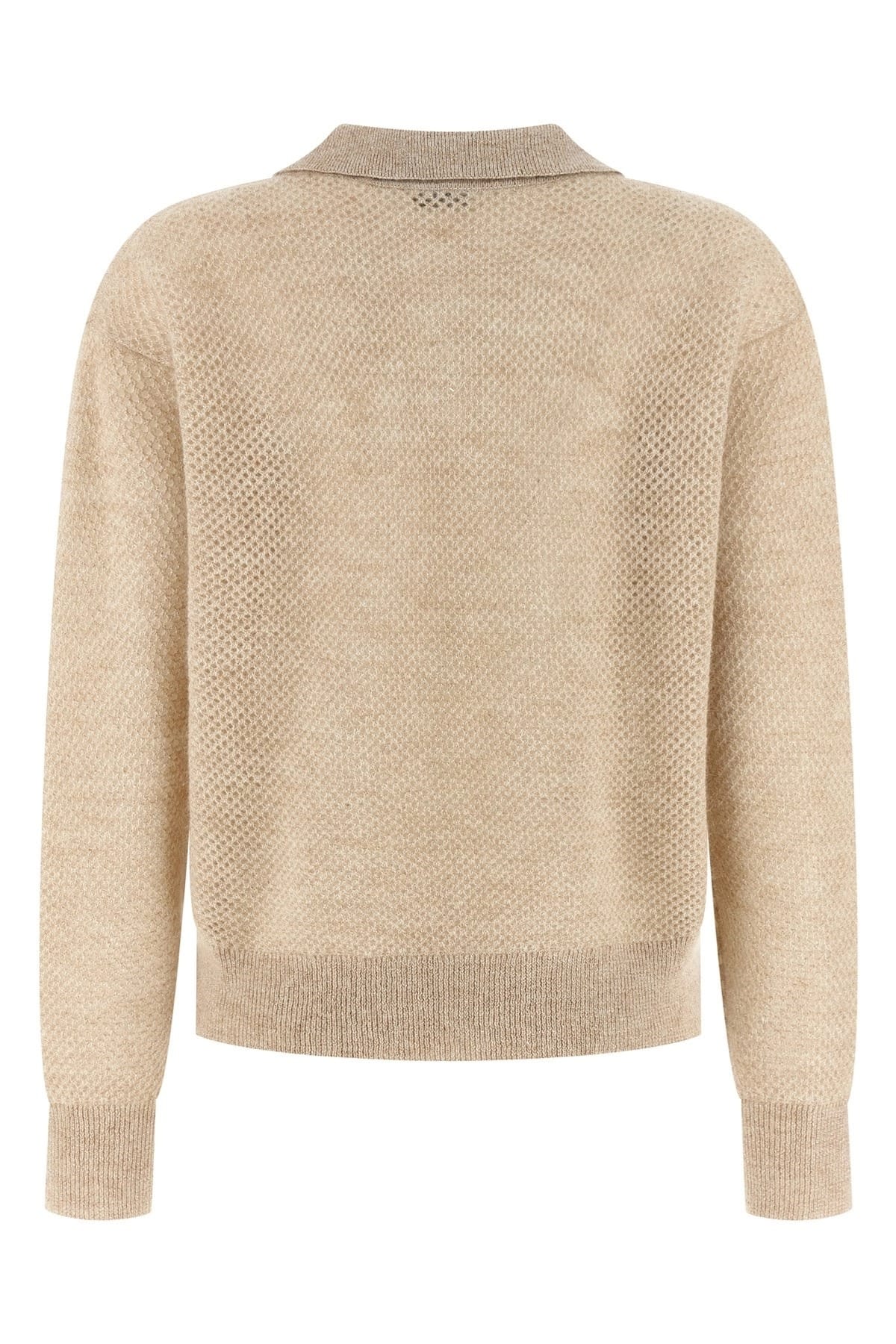 Brunello Cucinelli Brunello Cucinelli Perforated Waffle Polo Shirt