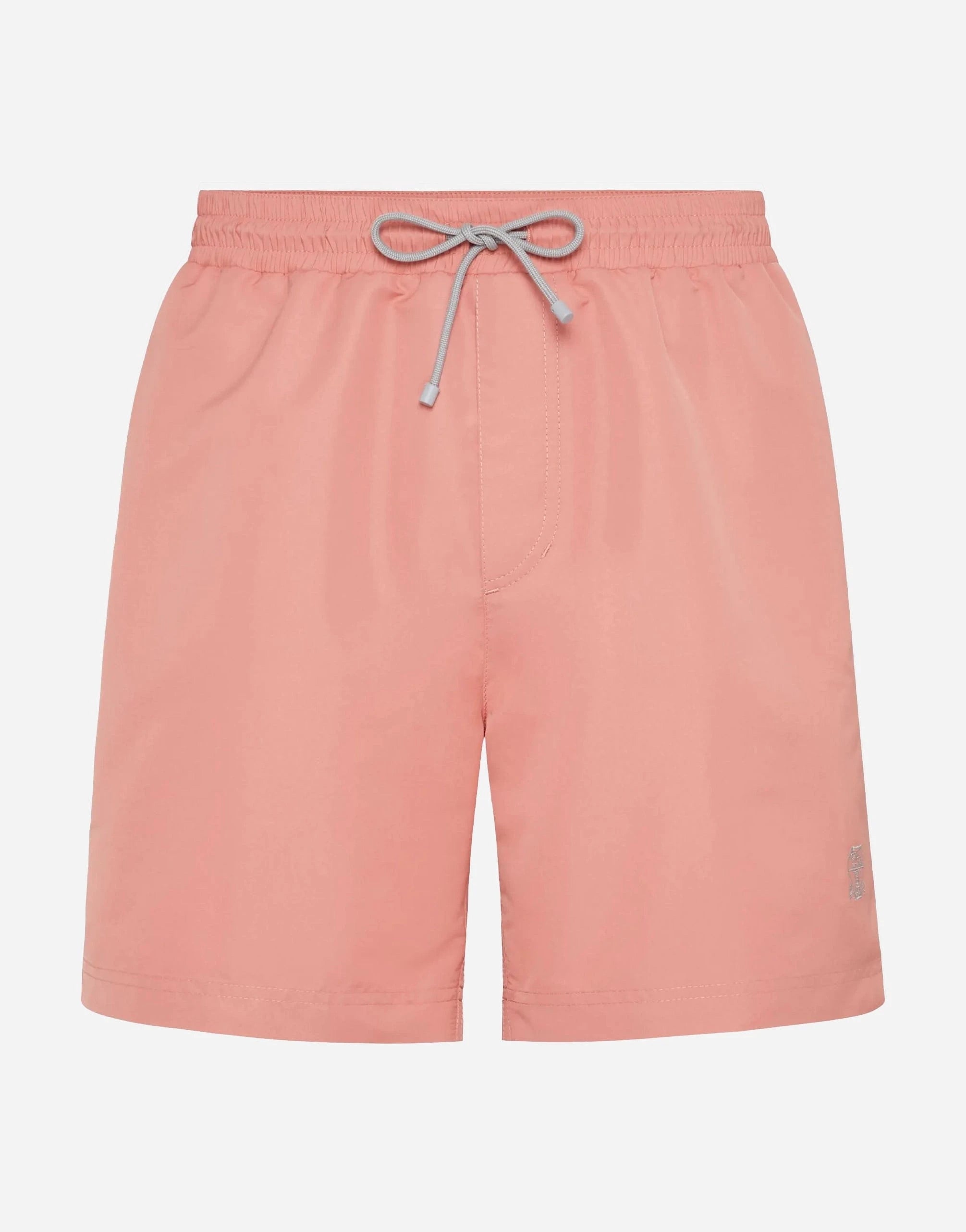Brunello Cucinelli Pink Logo Swim Shorts