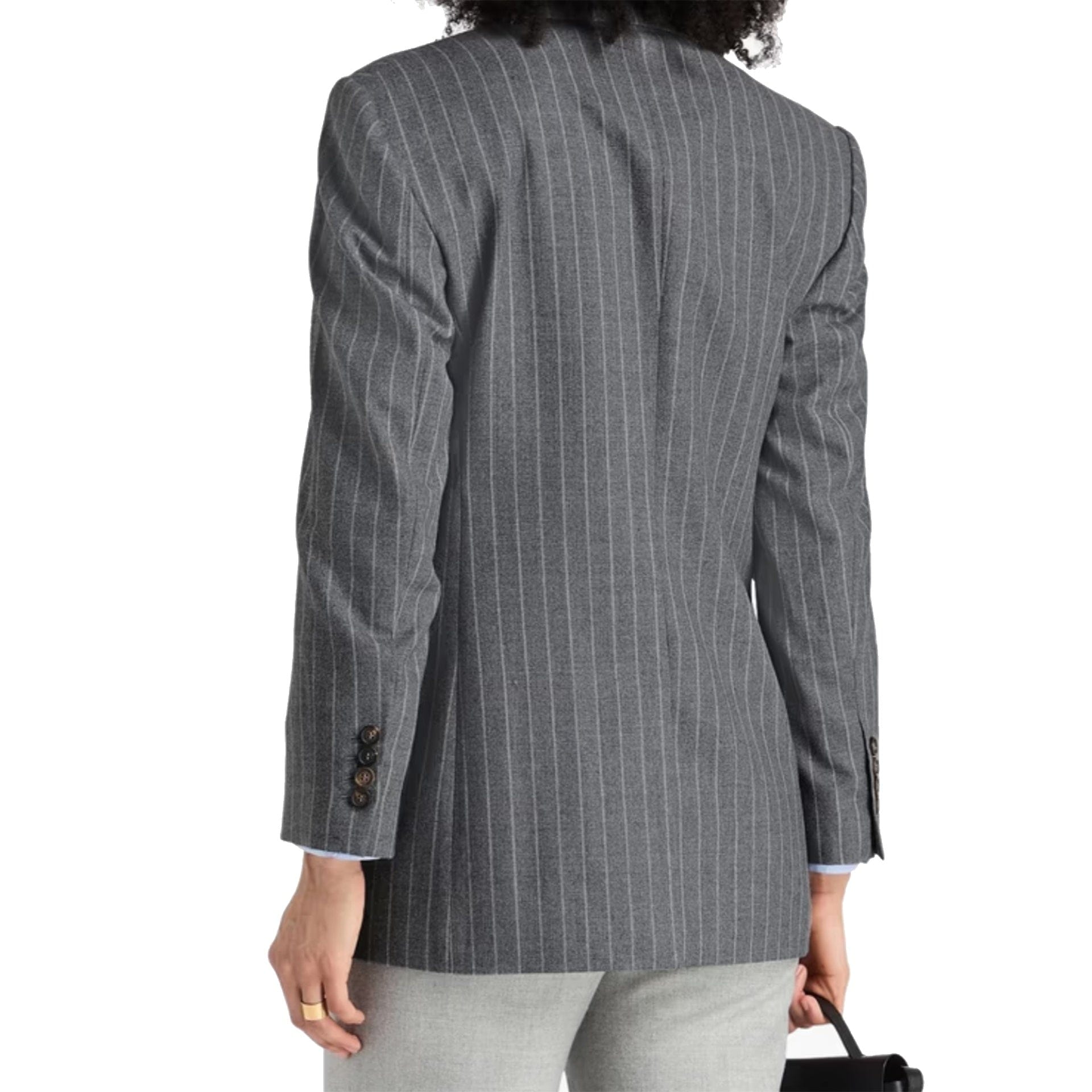 Brunello Cucinelli Brunello Cucinelli Pinstriped Wool Blazer