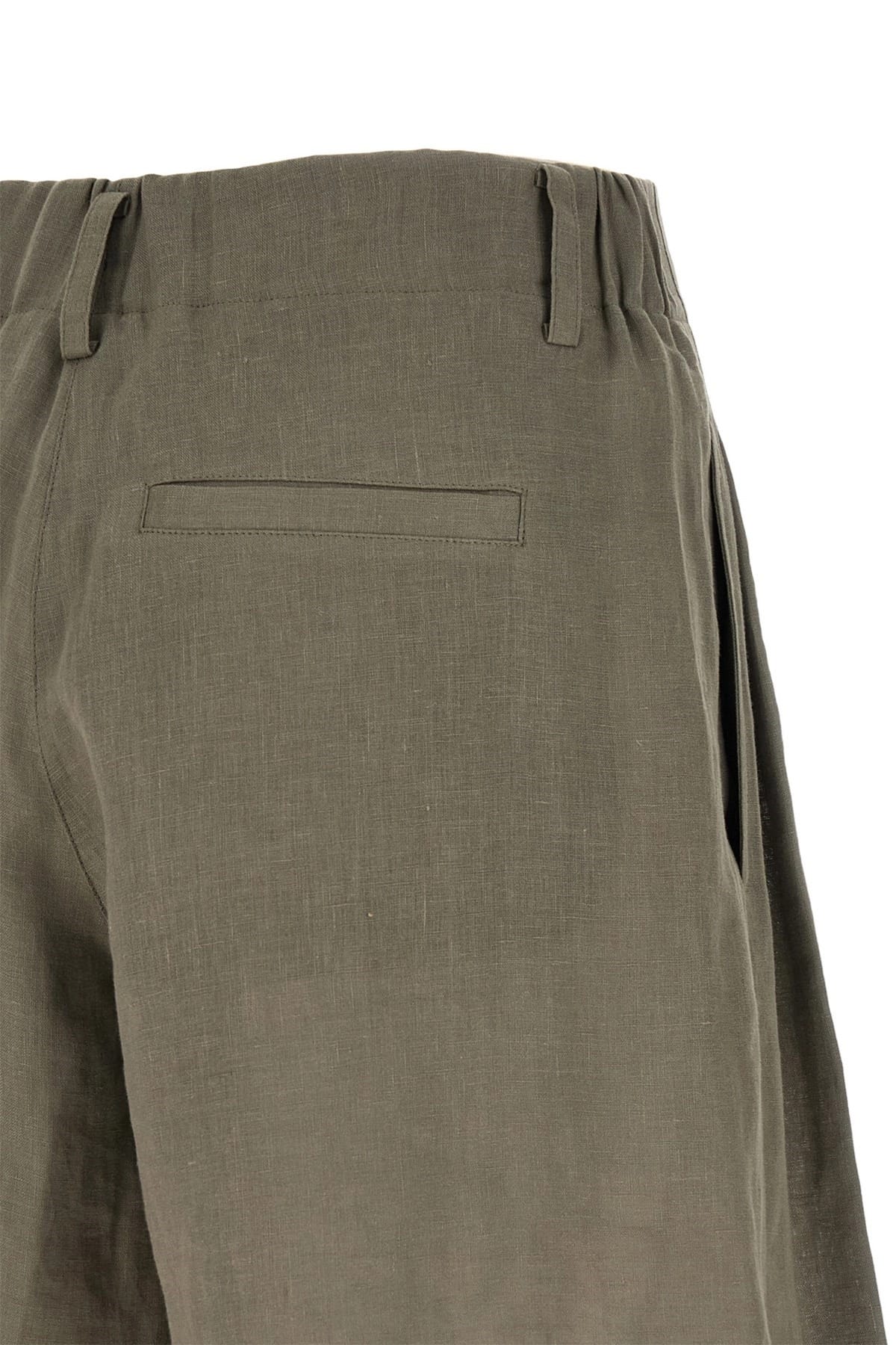 Brunello Cucinelli Brunello Cucinelli Pleated Linen Shorts