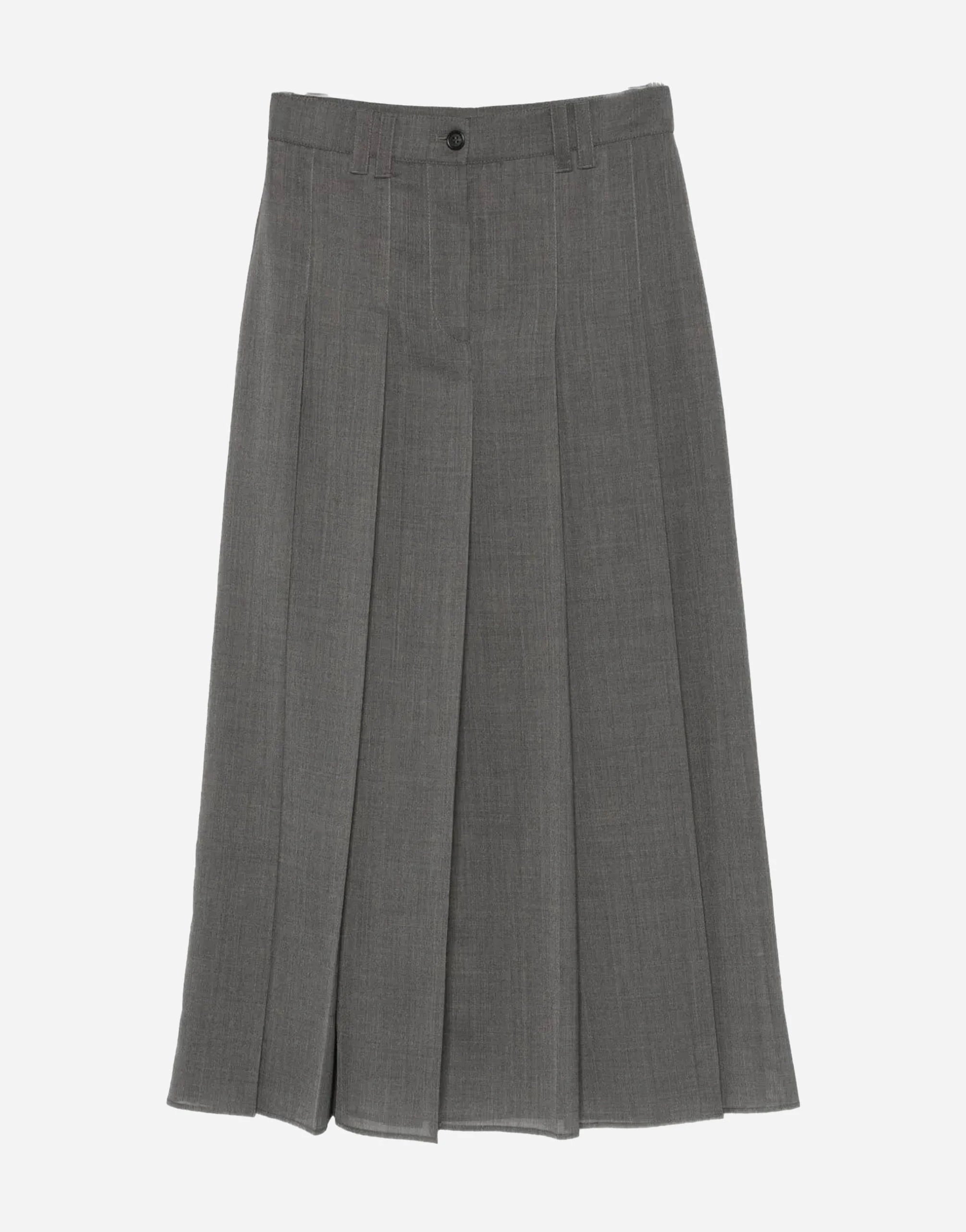 Brunello Cucinelli Pleated Maxi Skirt