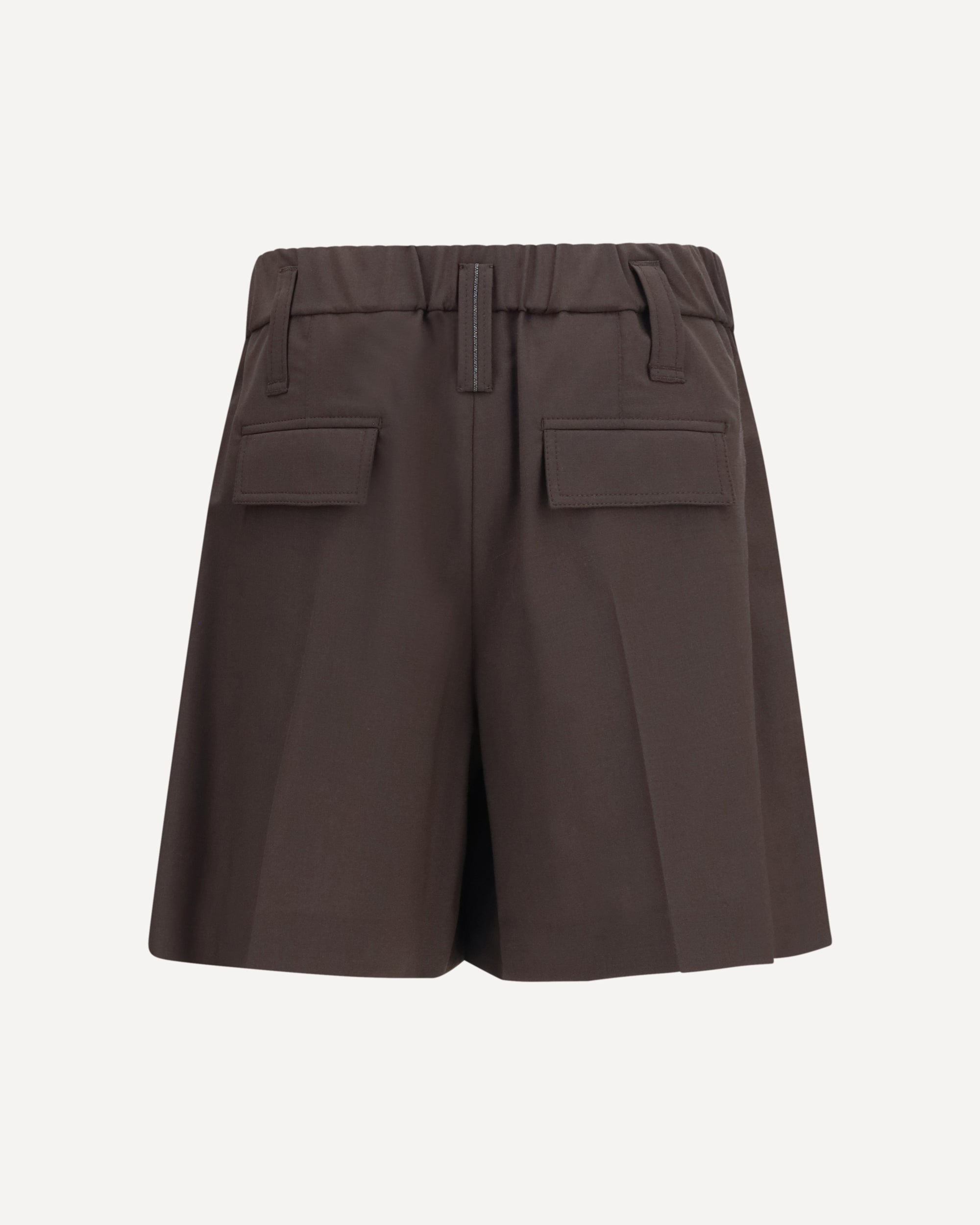 Brunello Cucinelli Shorts sartoriali con pieghe - alternate view