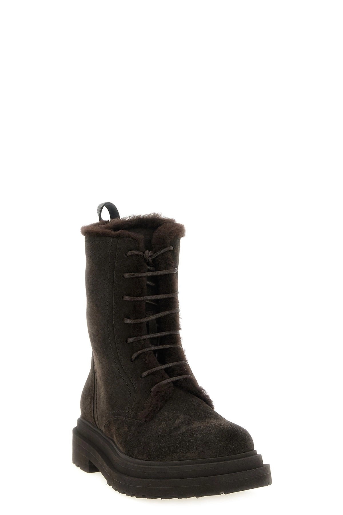 Brunello Cucinelli Precious Loop Ankle Boots