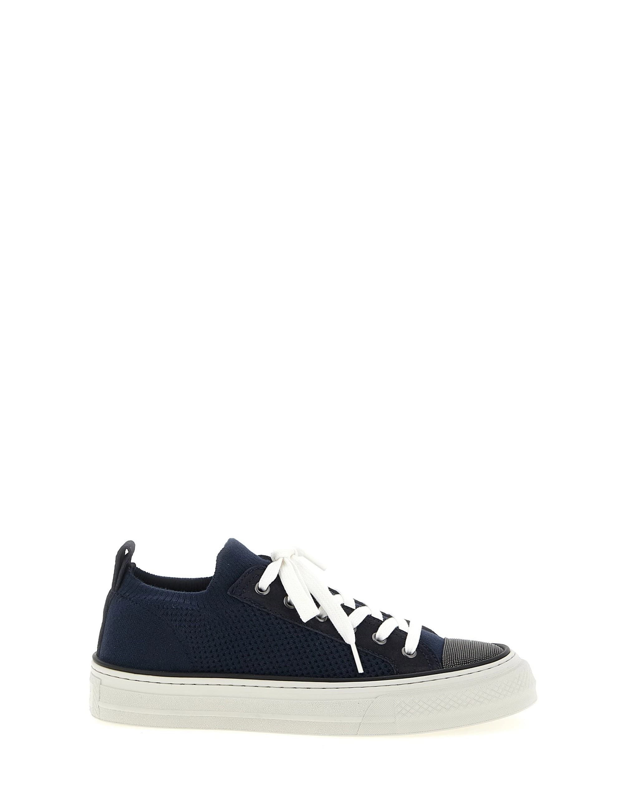 Brunello Cucinelli Precious Toe Sneakers
