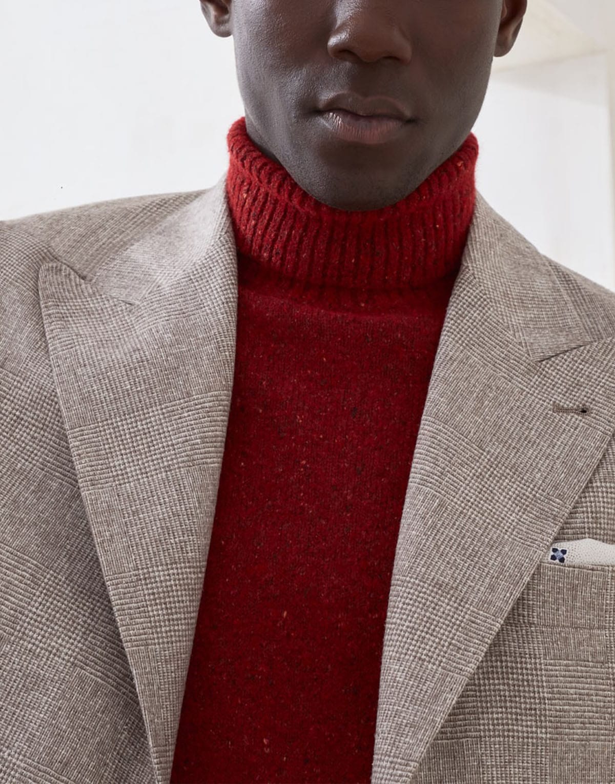 Brunello Cucinelli Prince of Wales Flannel Two-Piece Suit