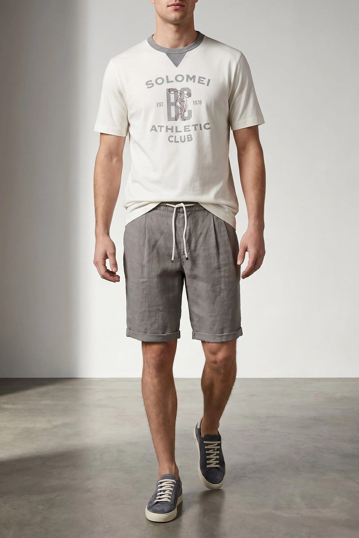 Brunello Cucinelli Printed Cotton Jersey T-Shirt - alternate view