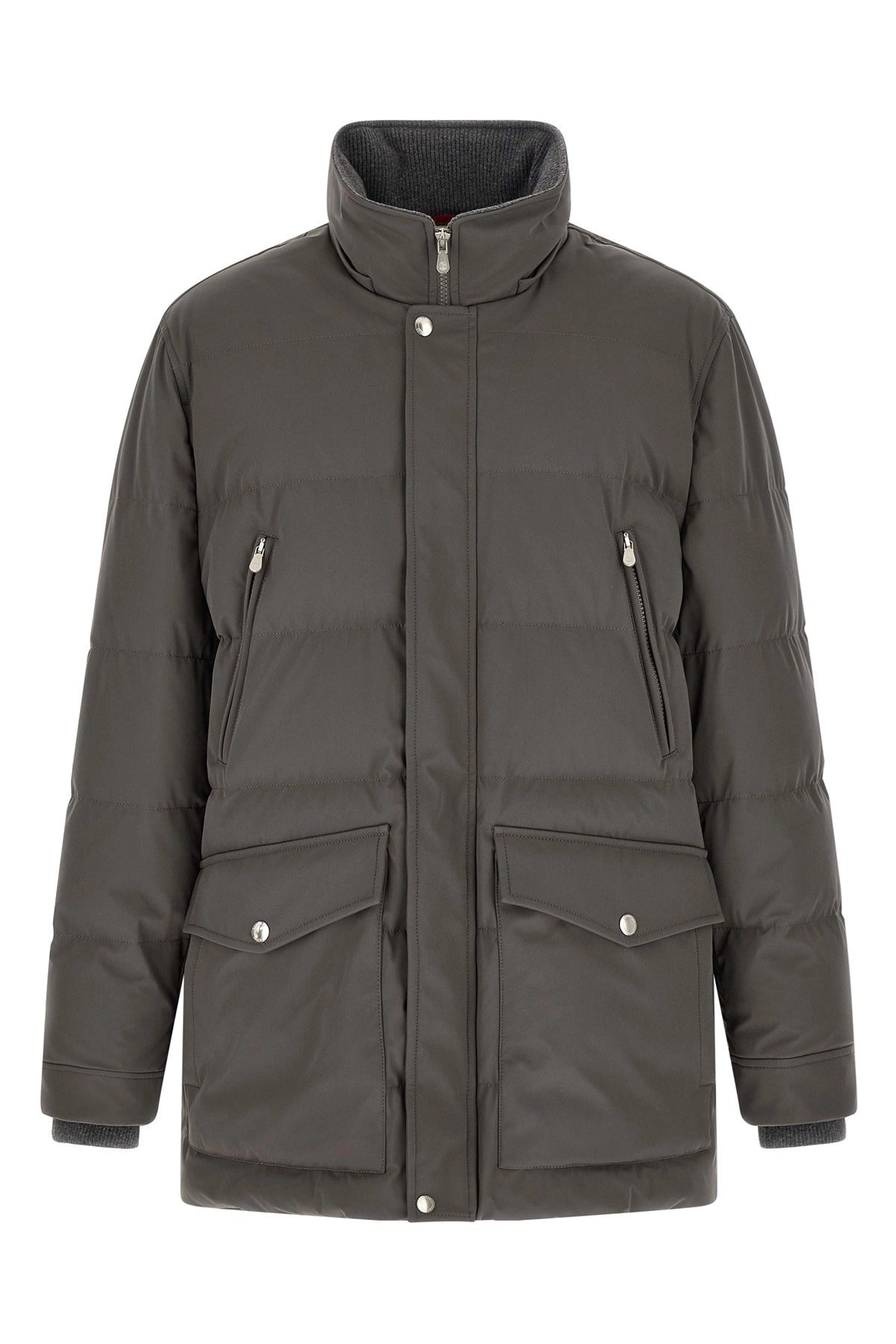 Brunello Cucinelli Quilted Hooded Parka