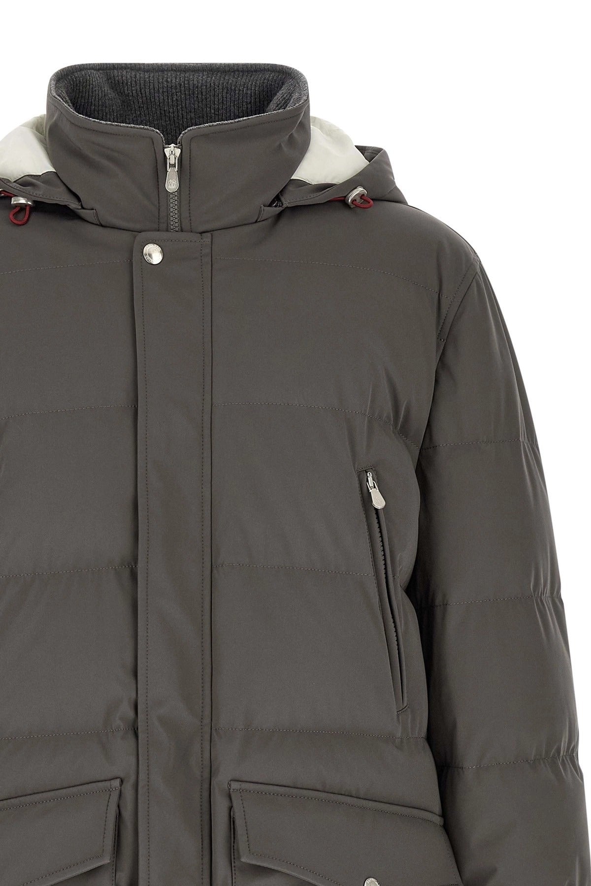 Brunello Cucinelli Quilted Hooded Parka