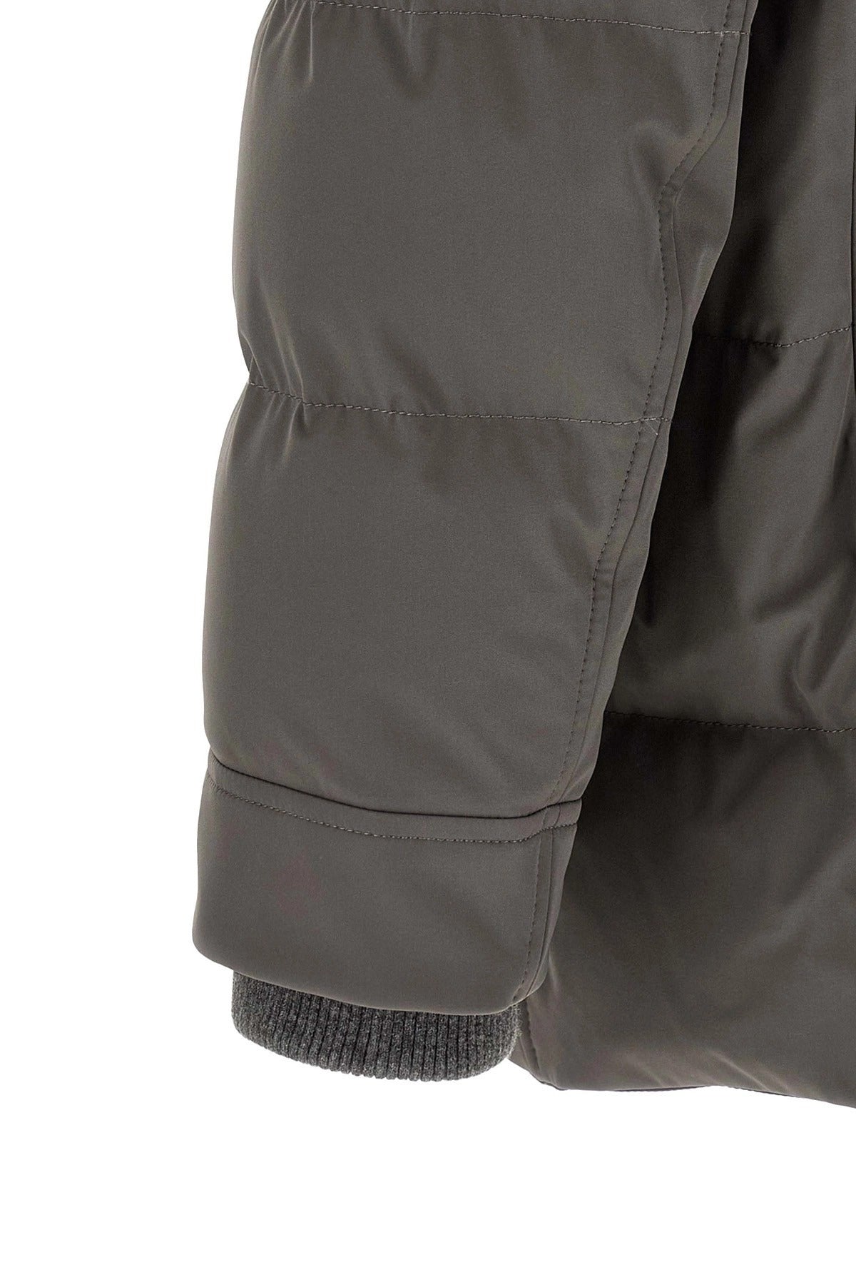 Brunello Cucinelli Quilted Hooded Parka