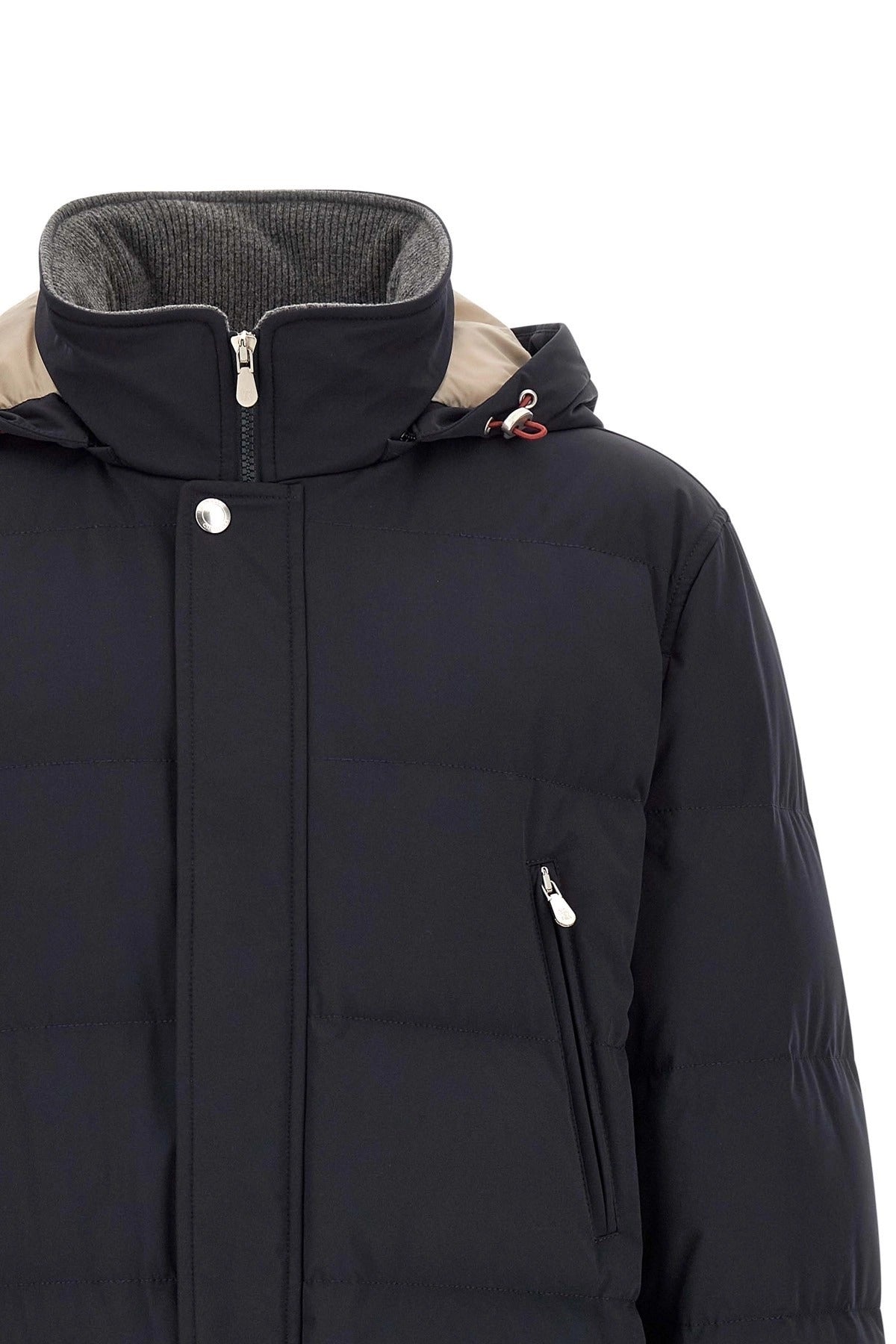 Parka trapuntato con cappuccio Brunello Cucinelli