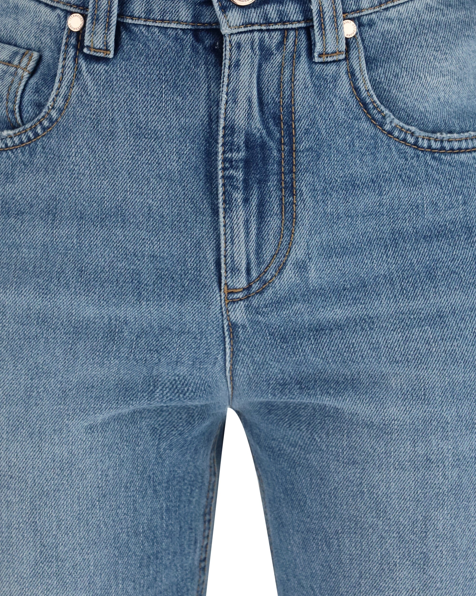 Brunello Cucinelli Retro Denim Pants With Monili