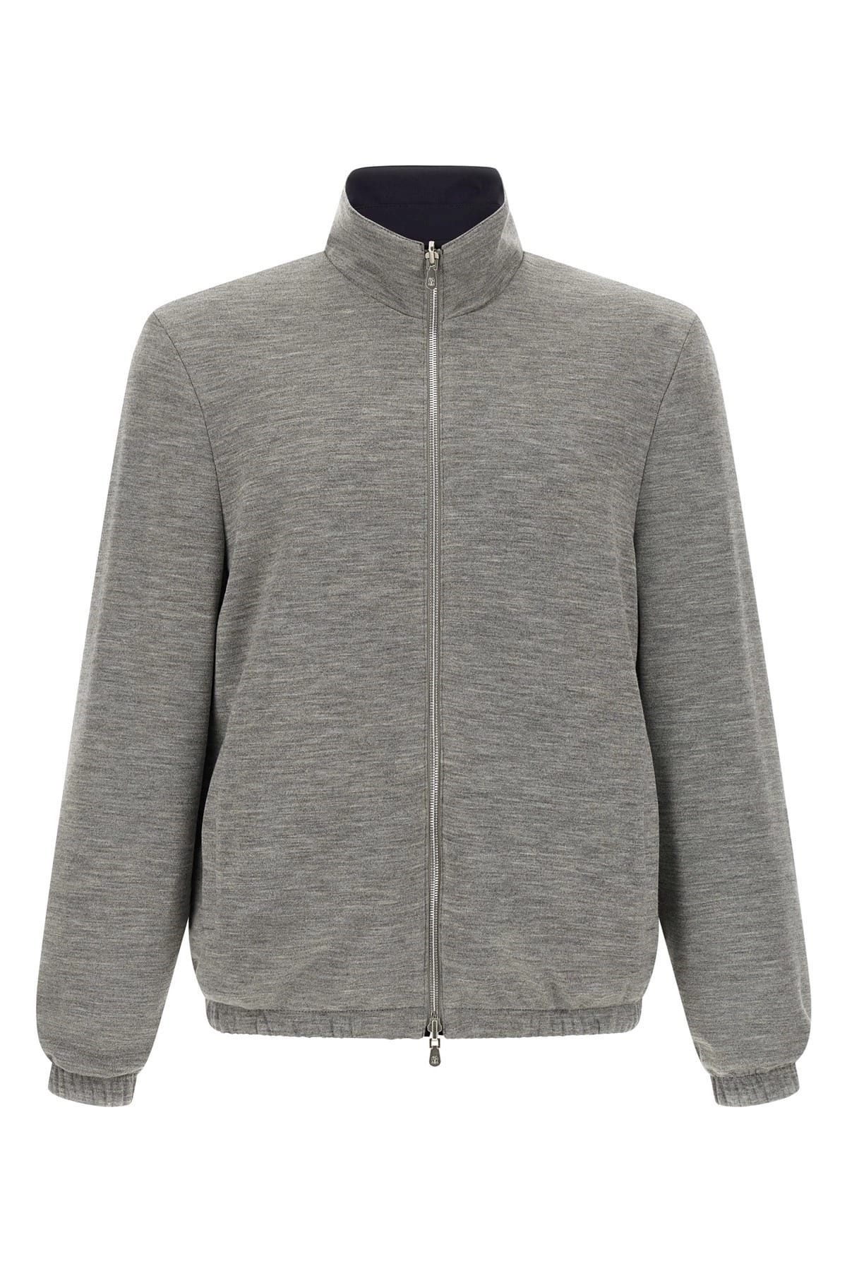 Brunello Cucinelli Brunello Cucinelli Reversible Technical Wool Jacket